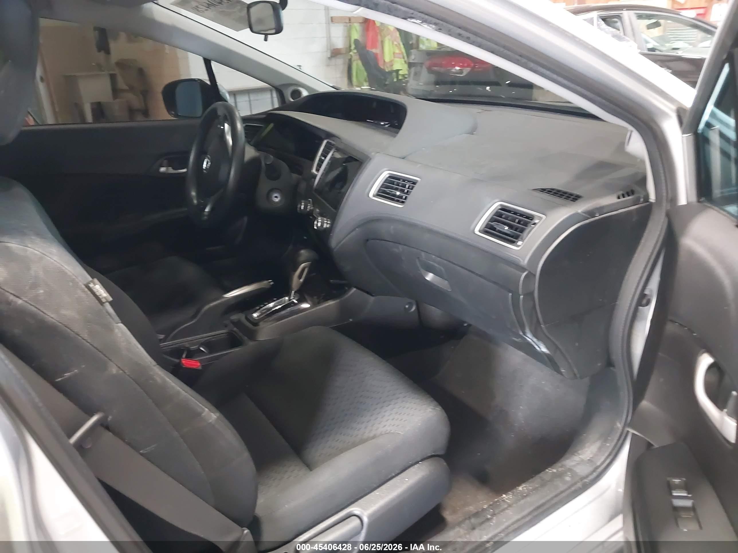 2015 Honda Civic Se Gray vin: 19XFB2F71FE265787