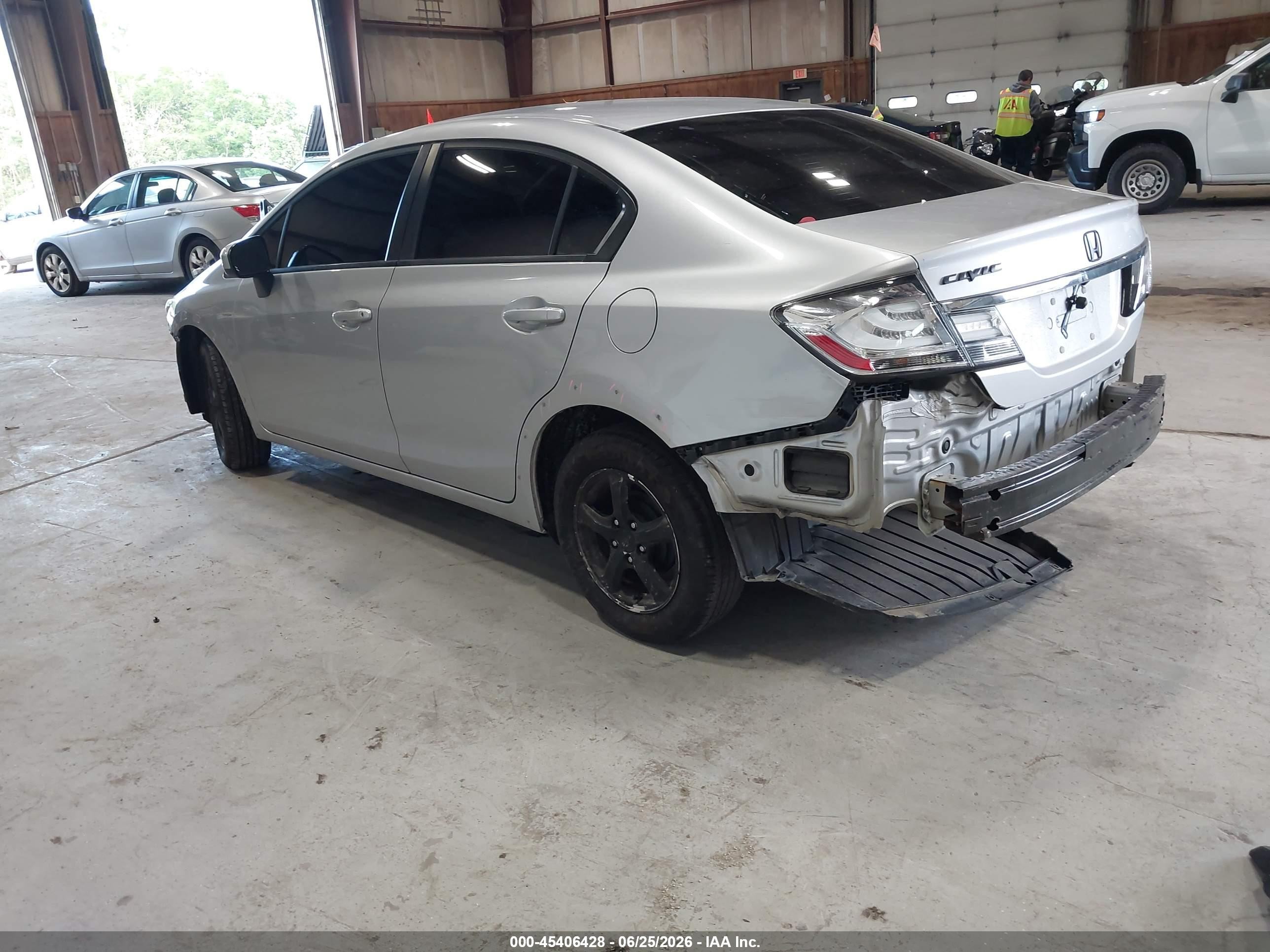 2015 Honda Civic Se Gray vin: 19XFB2F71FE265787