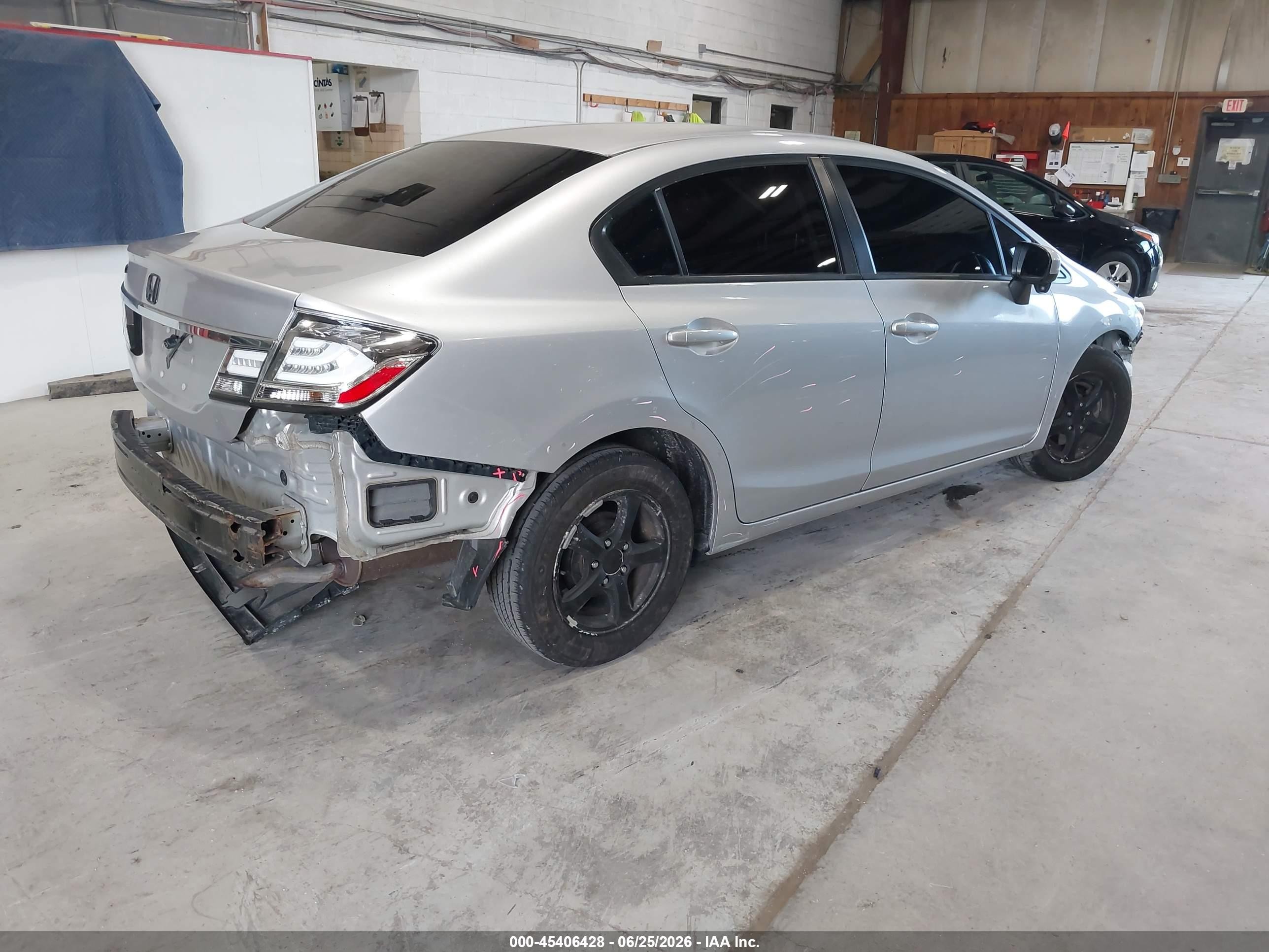2015 Honda Civic Se Gray vin: 19XFB2F71FE265787