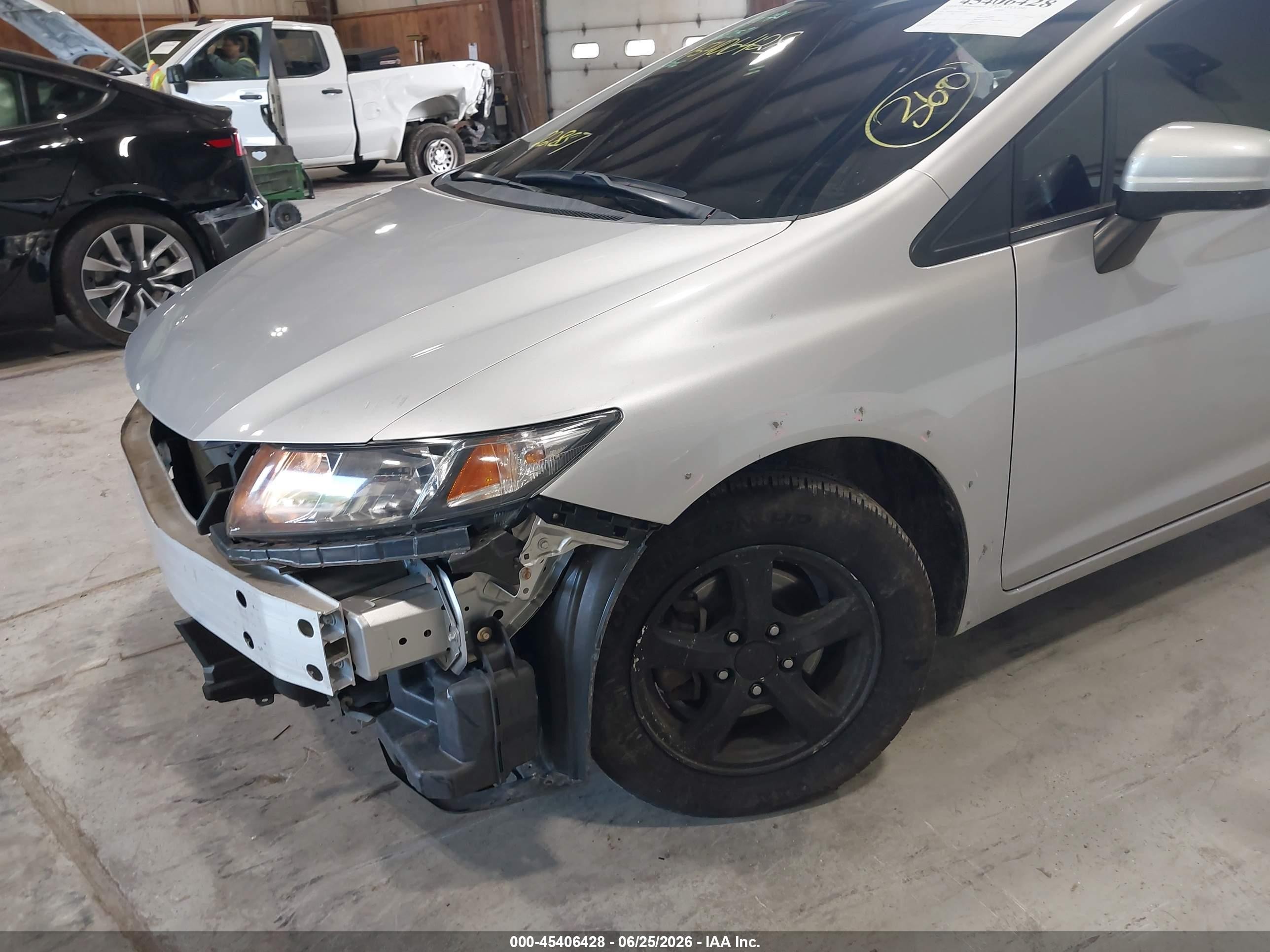 2015 Honda Civic Se Gray vin: 19XFB2F71FE265787