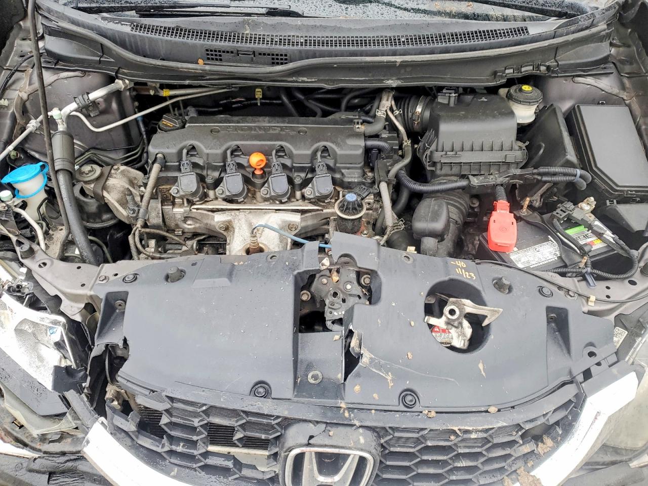 2015 Honda Civic Se Gray vin: 19XFB2F71FE292732