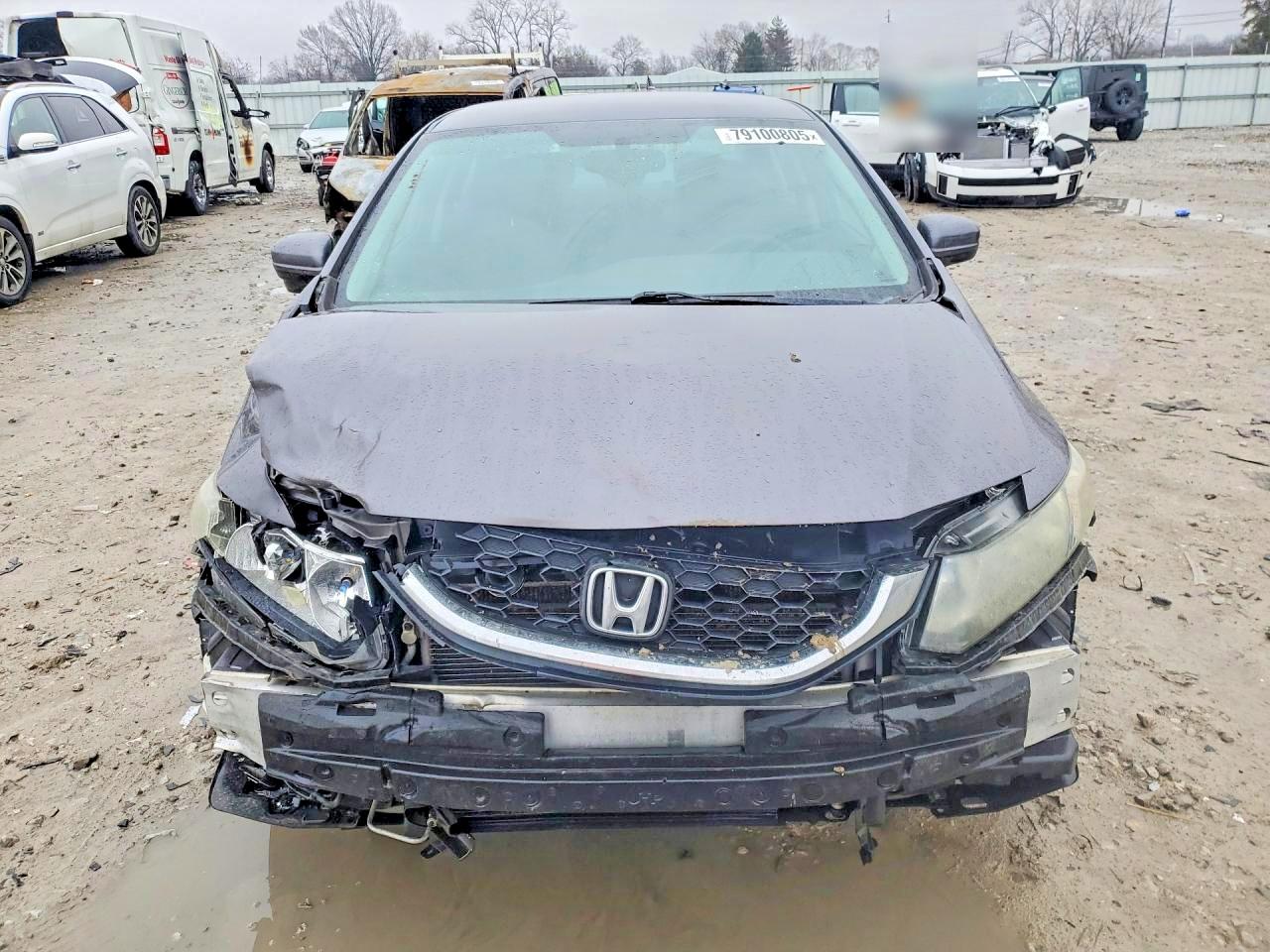 2015 Honda Civic Se Gray vin: 19XFB2F71FE292732