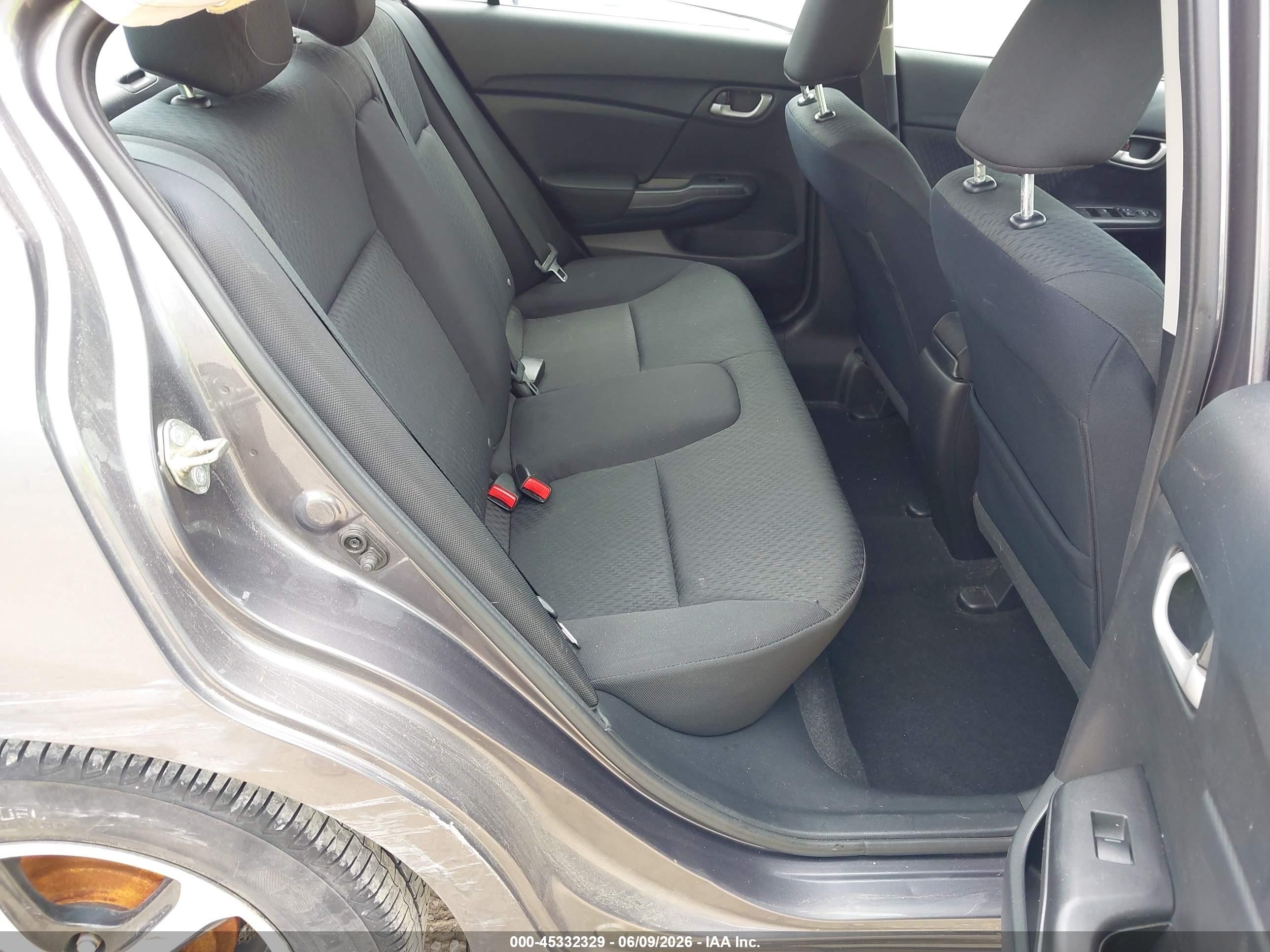 2015 Honda Civic Se Серый vin: 19XFB2F72FE007505