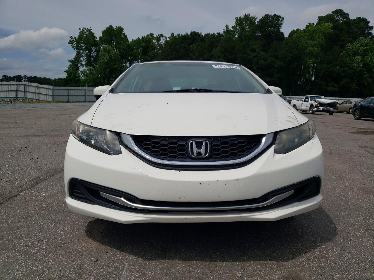 2015 Honda Civic Se White vin: 19XFB2F72FE012333