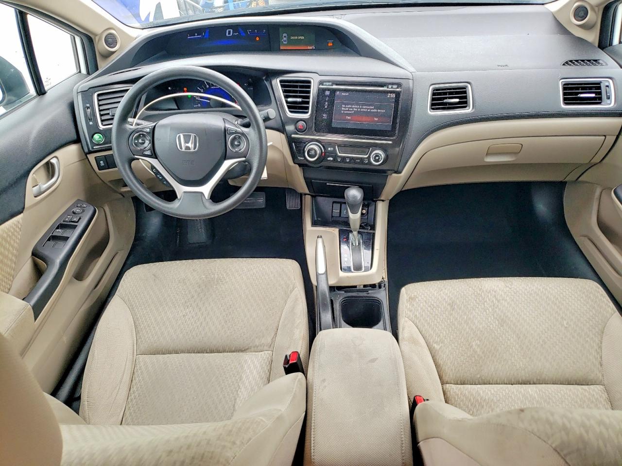 2015 Honda Civic Se White vin: 19XFB2F72FE012333