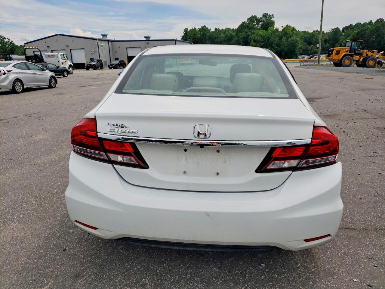 2015 Honda Civic Se White vin: 19XFB2F72FE012333