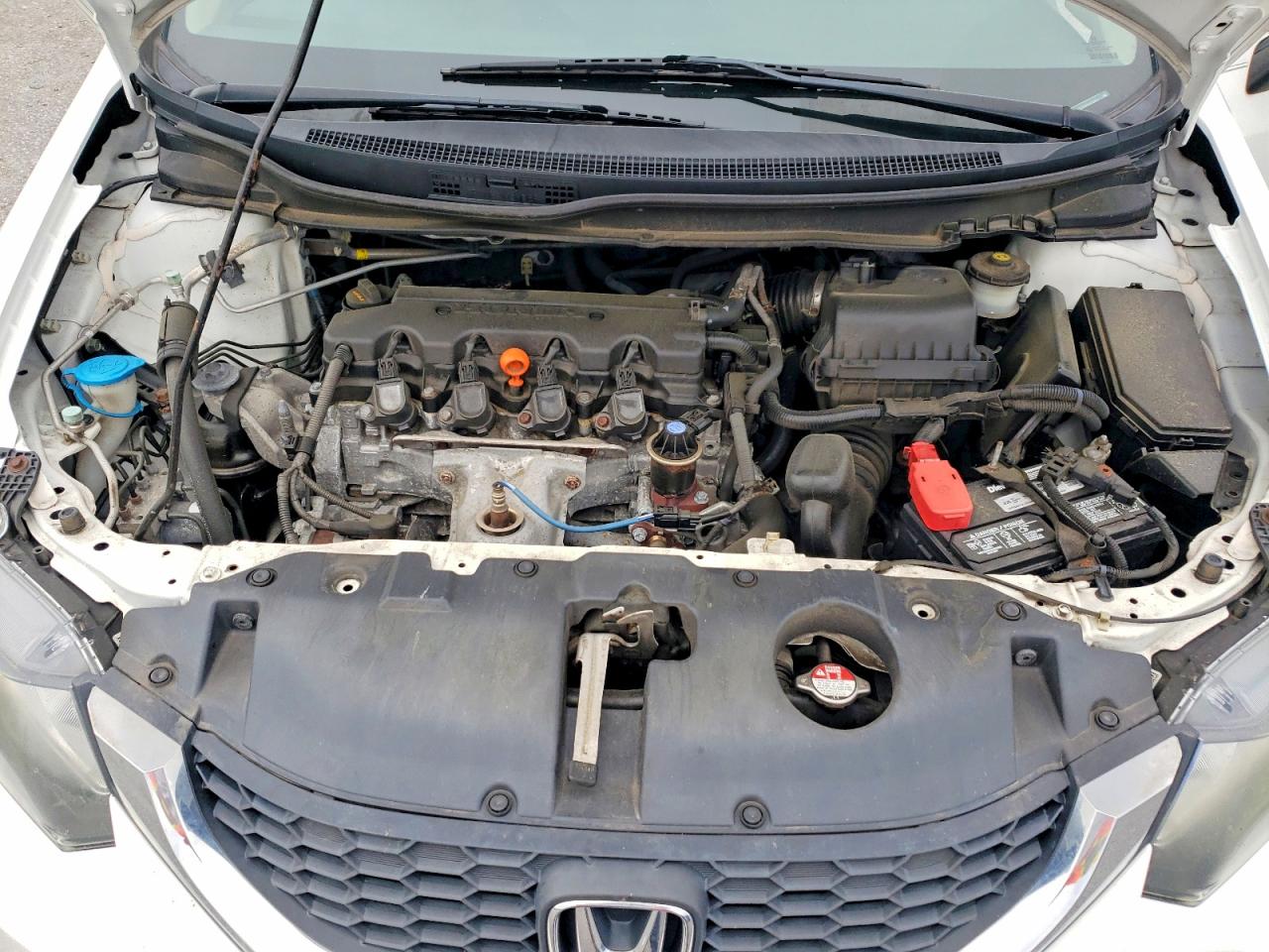 2015 Honda Civic Se White vin: 19XFB2F72FE012333