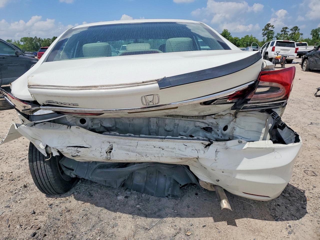 2015 Honda Civic Se White vin: 19XFB2F72FE064206