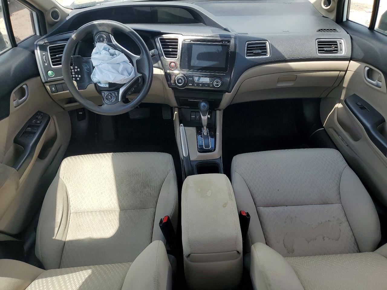2015 Honda Civic Se White vin: 19XFB2F72FE064206