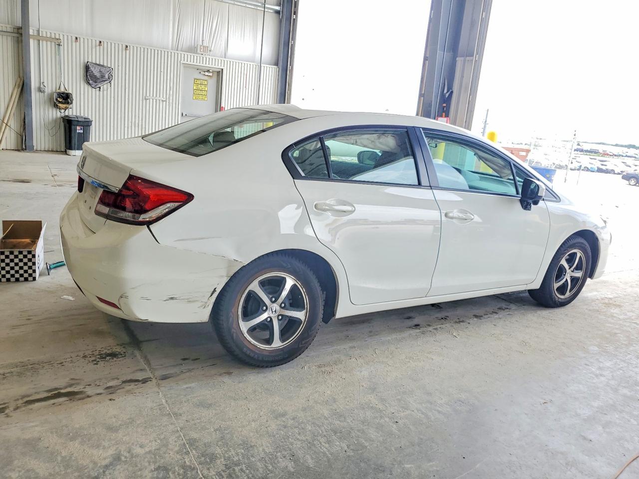 2015 Honda Civic Se White vin: 19XFB2F72FE081913