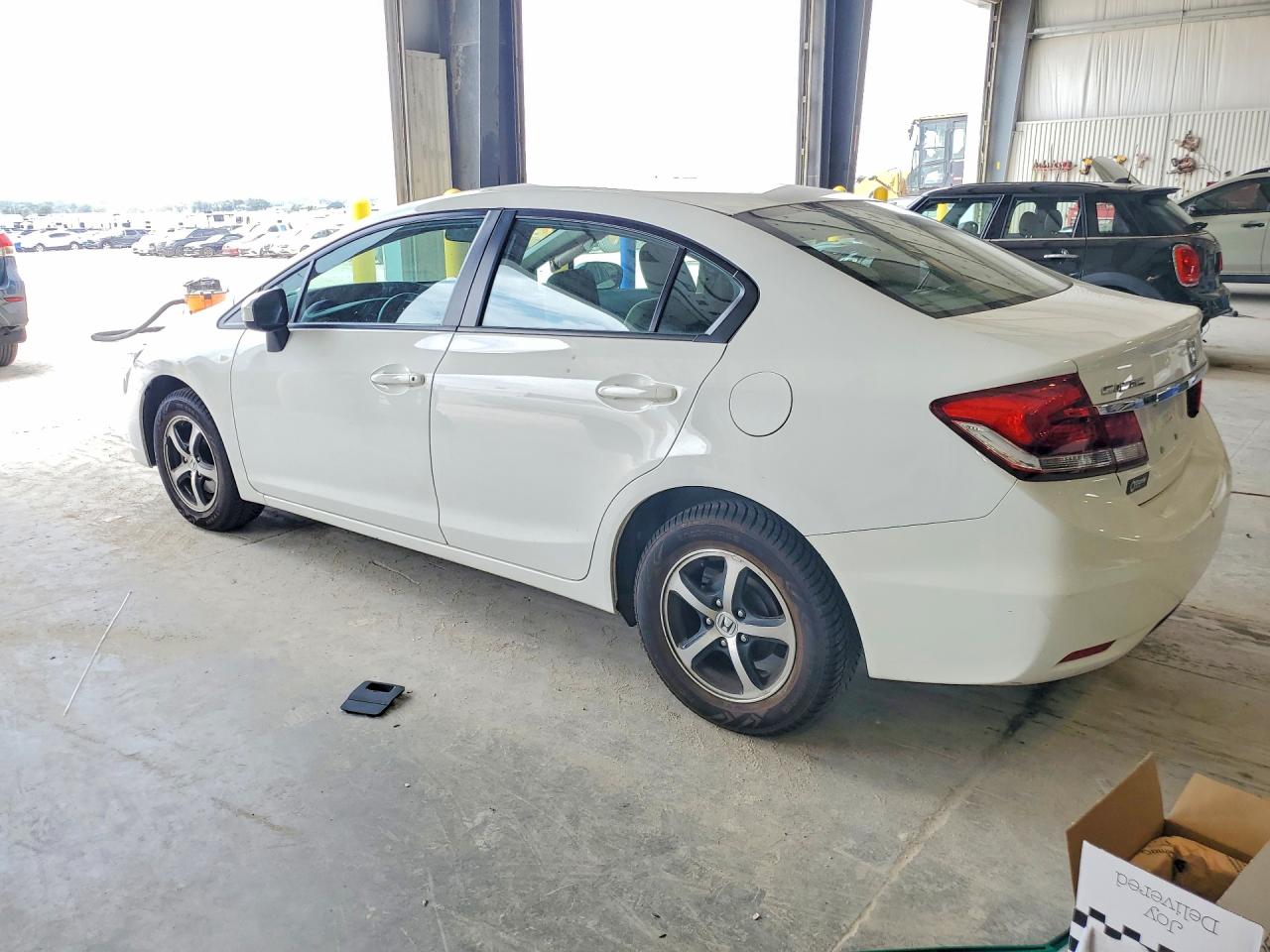 2015 Honda Civic Se White vin: 19XFB2F72FE081913