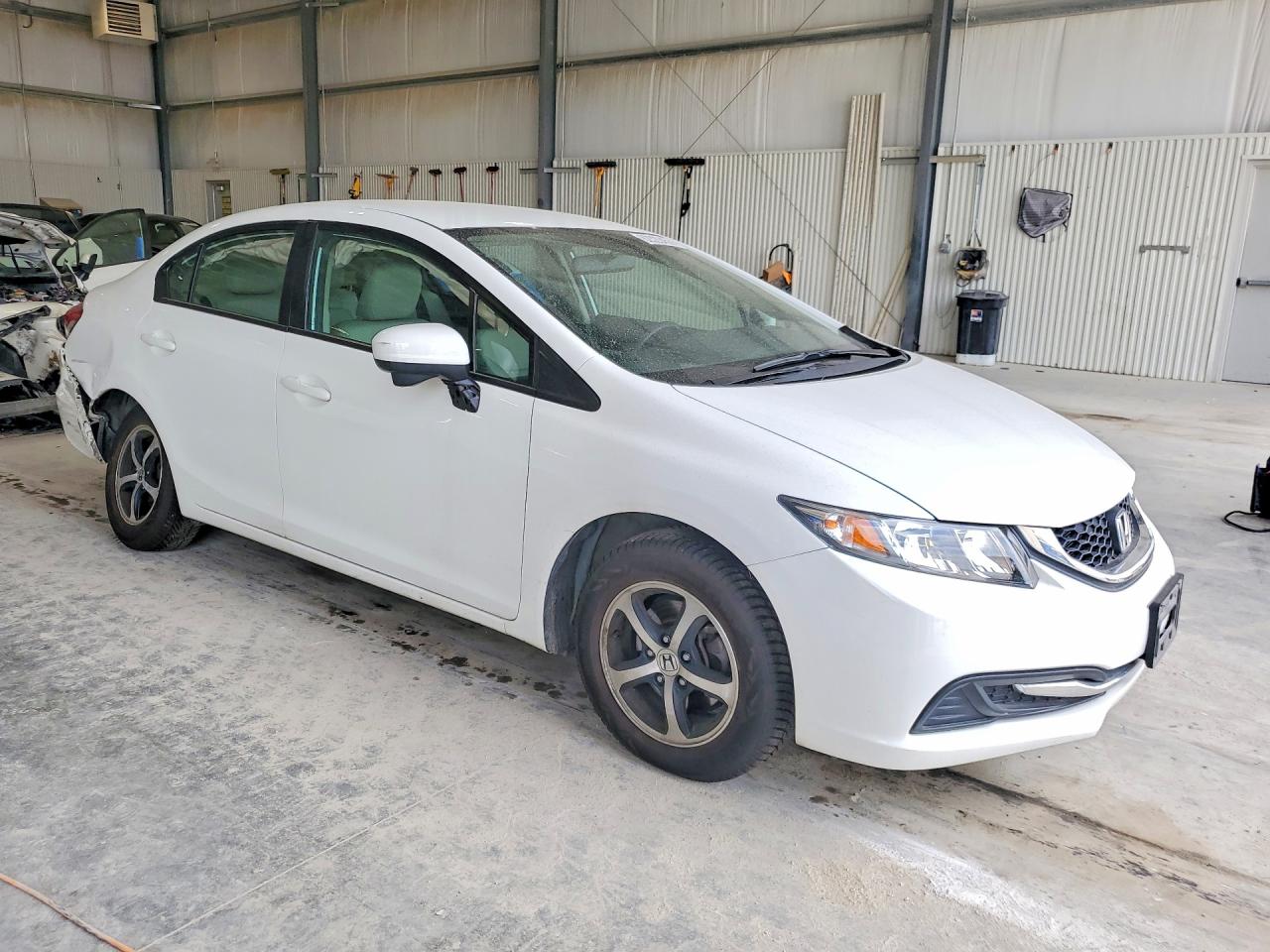 2015 Honda Civic Se White vin: 19XFB2F72FE081913