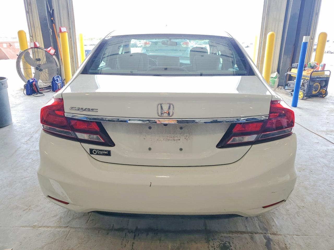 2015 Honda Civic Se White vin: 19XFB2F72FE081913