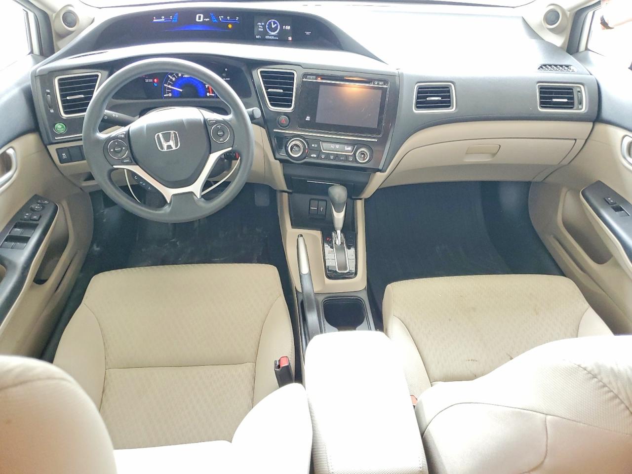 2015 Honda Civic Se White vin: 19XFB2F72FE081913