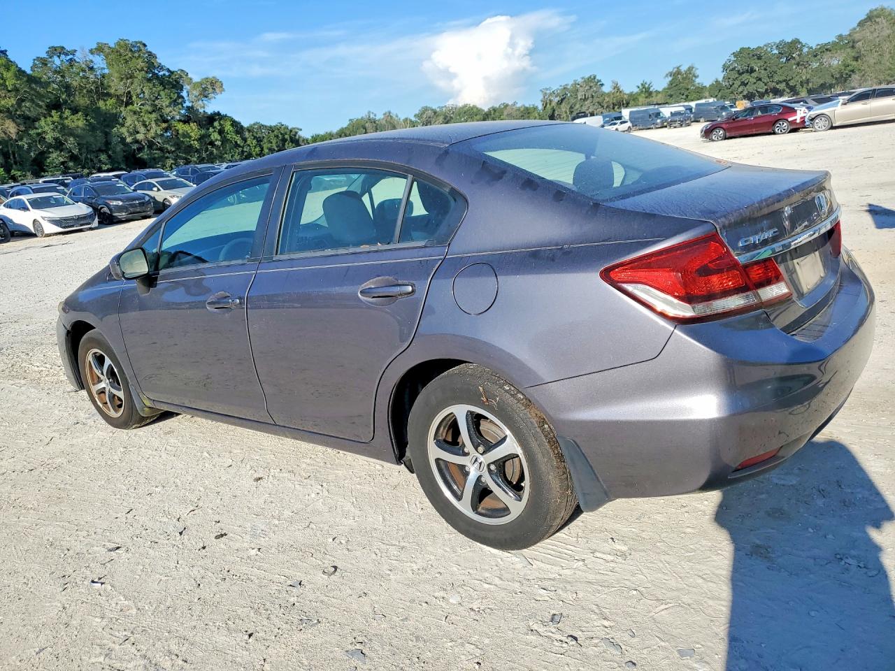 2015 Honda Civic Se Gray vin: 19XFB2F72FE092894