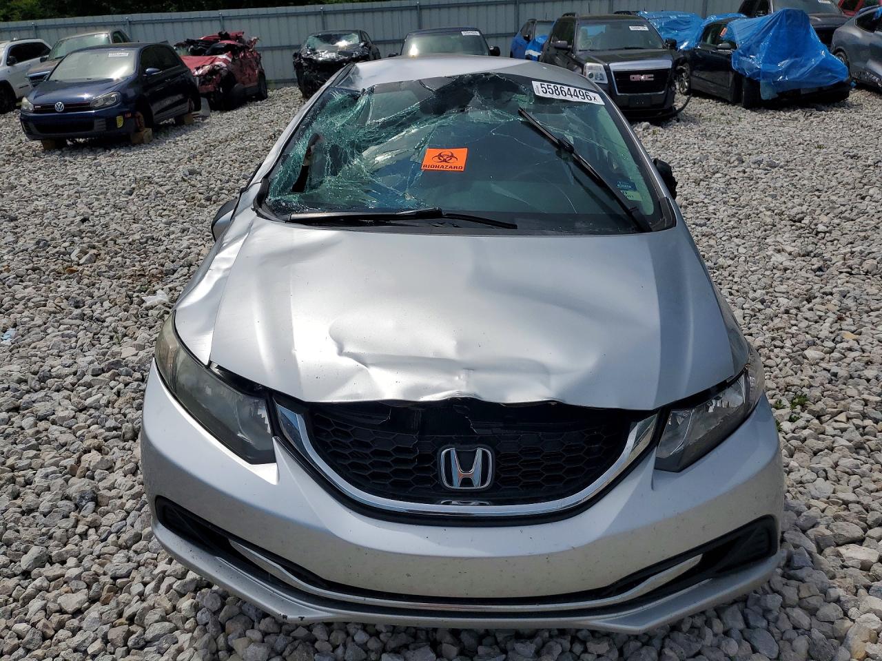 2015 Honda Civic Se Silver vin: 19XFB2F72FE113405