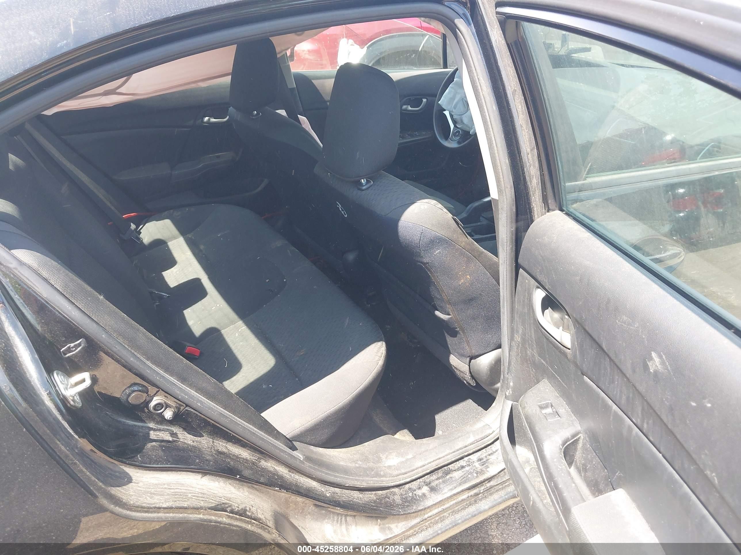 2015 Honda Civic Se Черный vin: 19XFB2F72FE118331