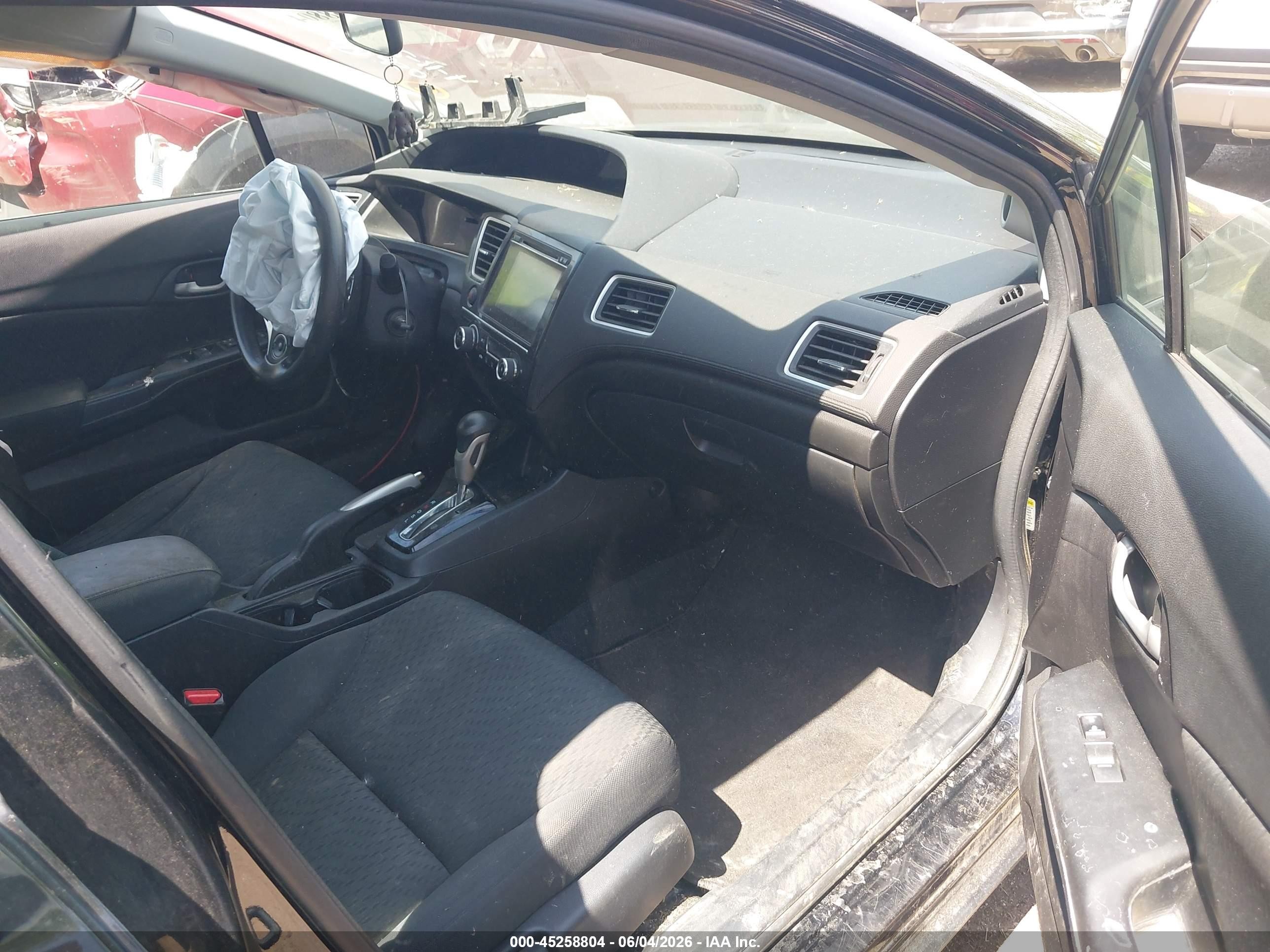2015 Honda Civic Se Черный vin: 19XFB2F72FE118331