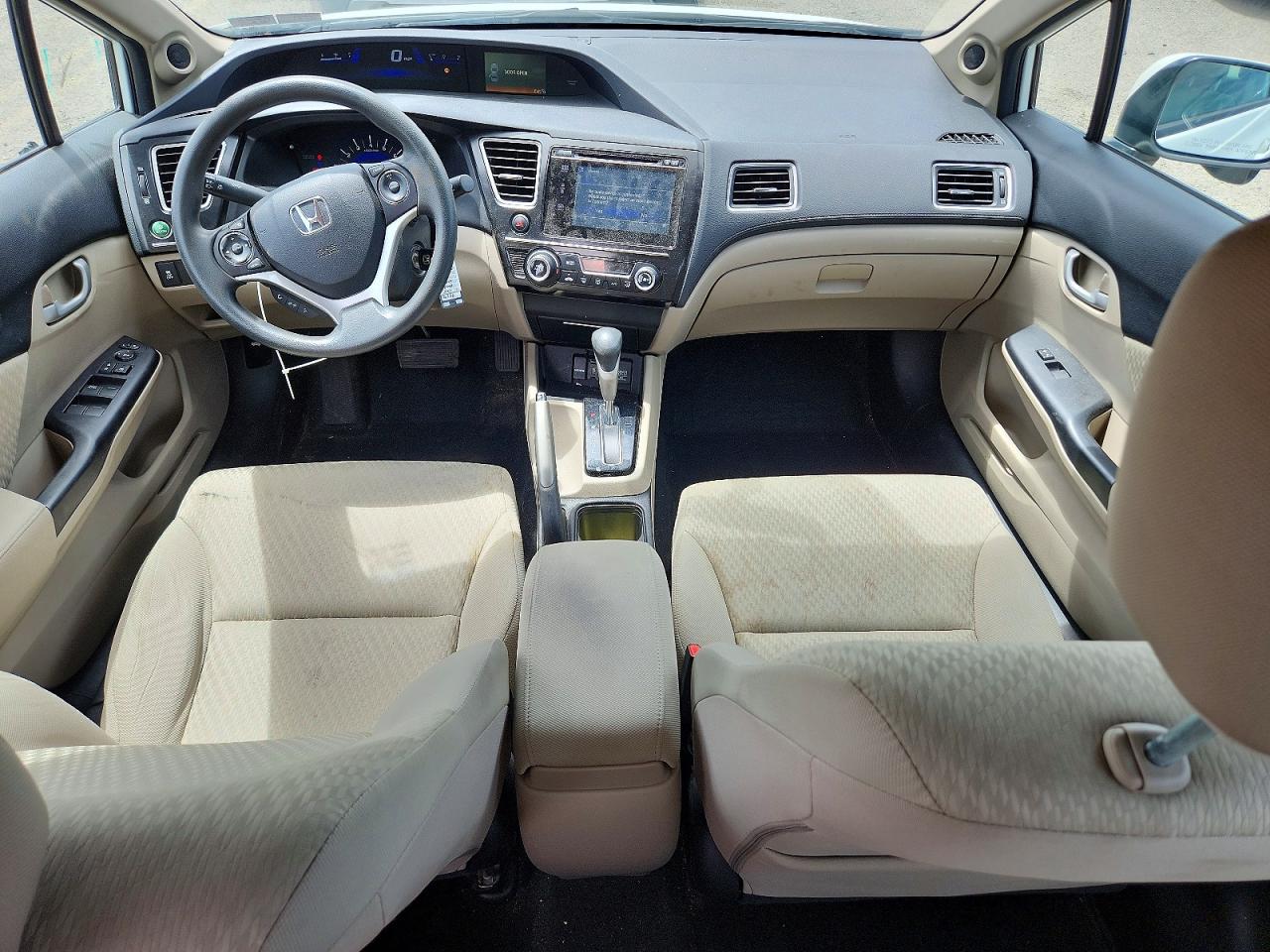 2015 Honda Civic Se White vin: 19XFB2F72FE250831