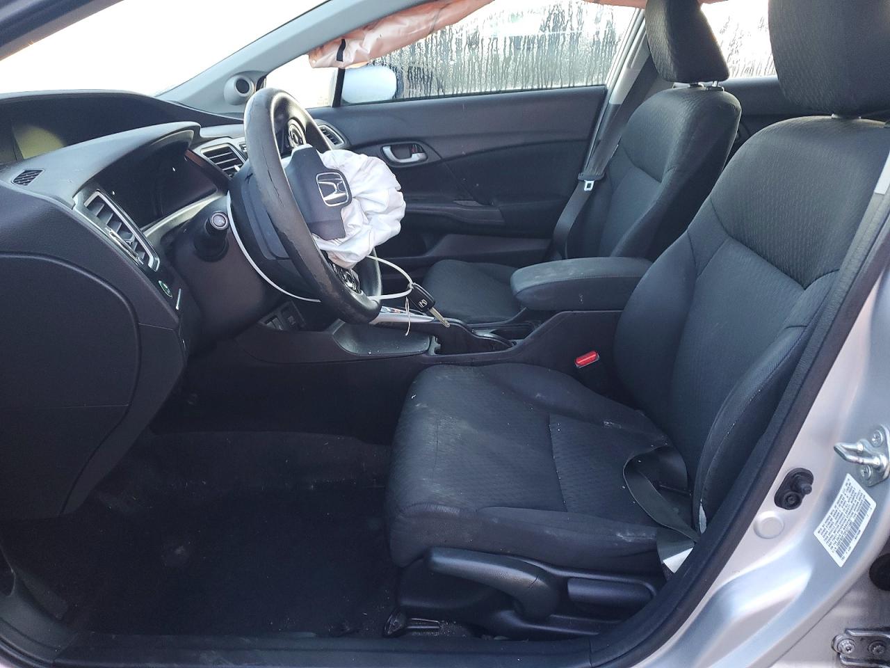 2015 Honda Civic Se Silver vin: 19XFB2F72FE271582