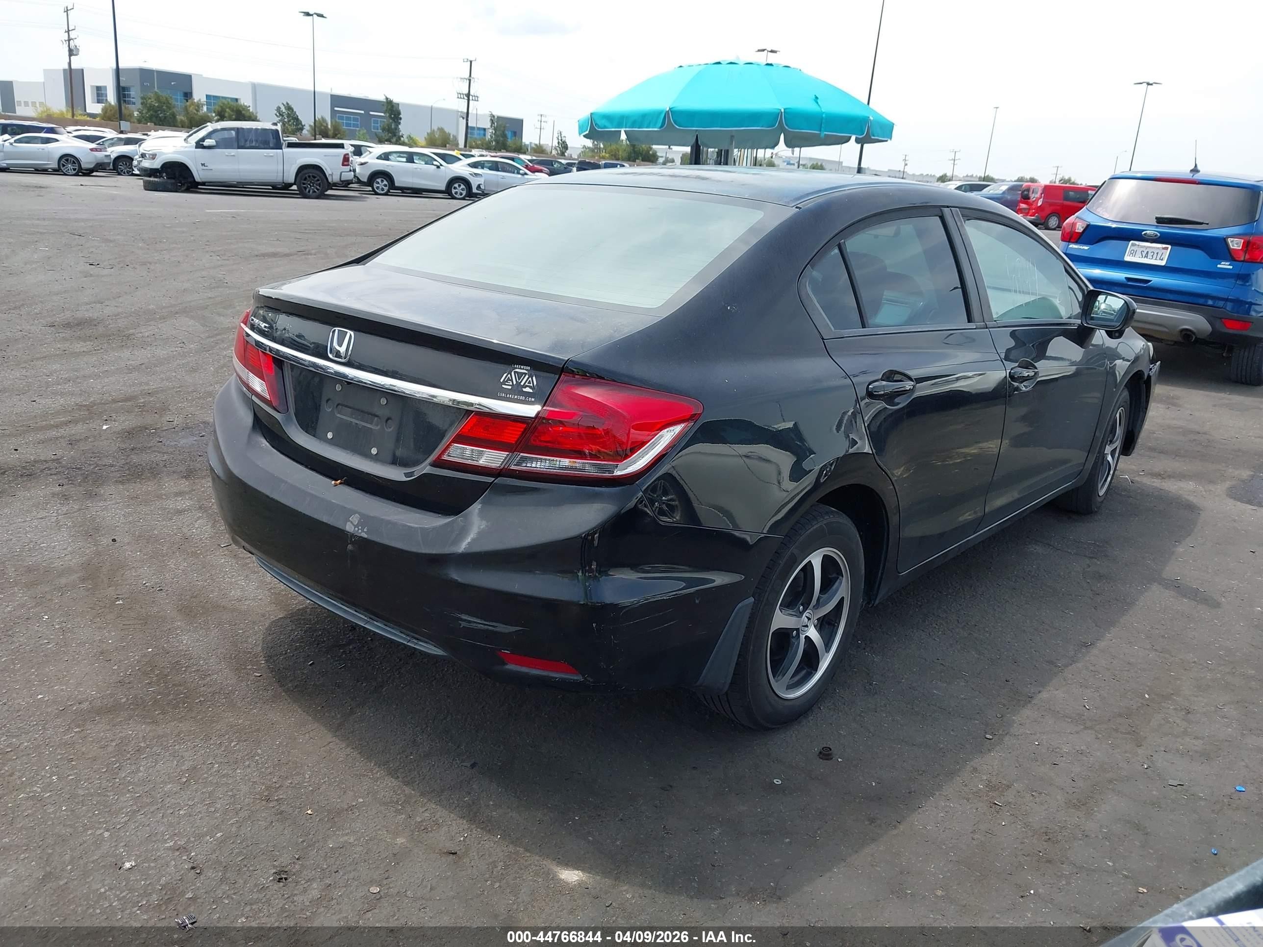 2015 Honda Civic Se Black vin: 19XFB2F73FE067955