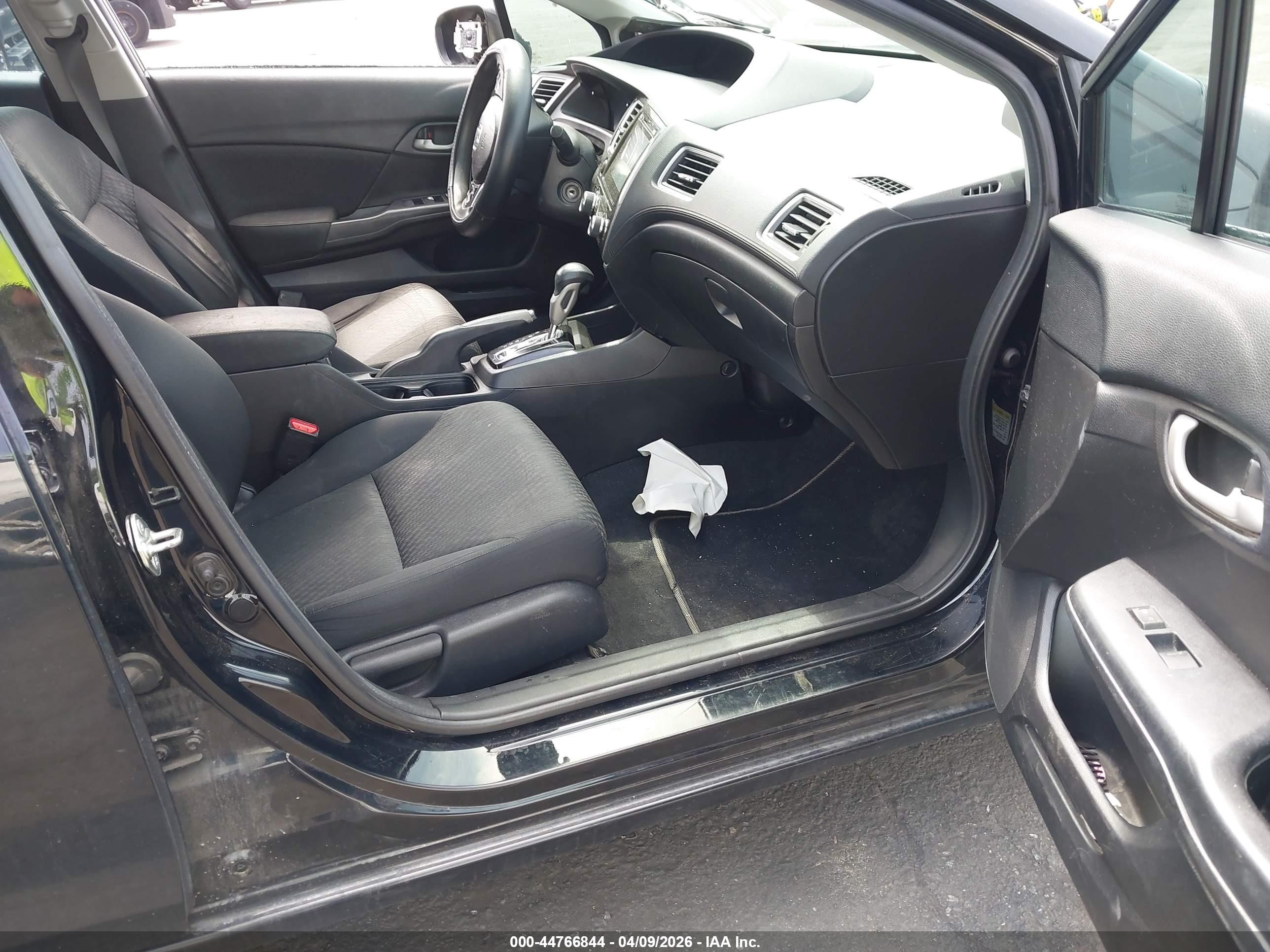 2015 Honda Civic Se Black vin: 19XFB2F73FE067955