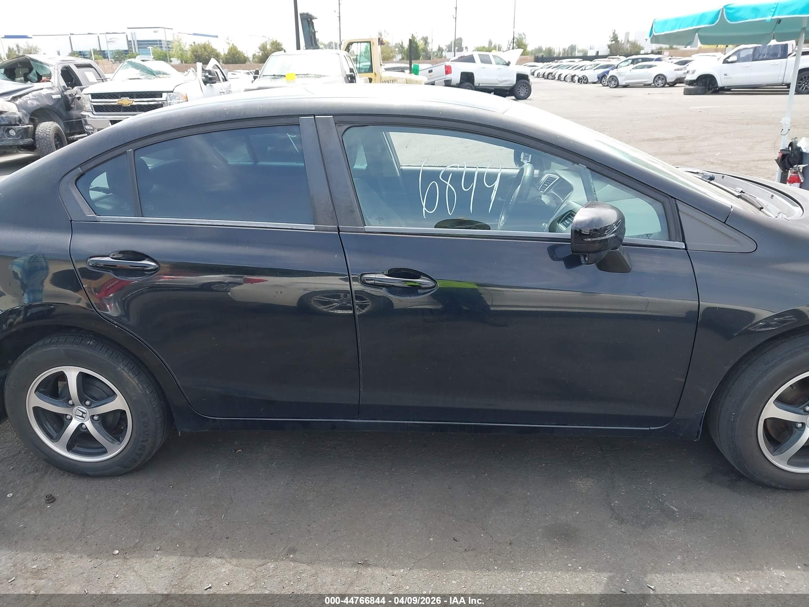 2015 Honda Civic Se Black vin: 19XFB2F73FE067955