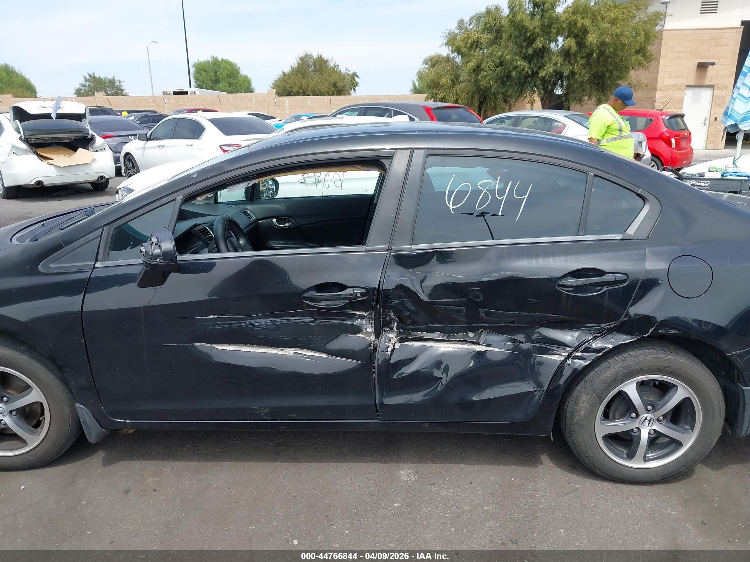 2015 Honda Civic Se Black vin: 19XFB2F73FE067955