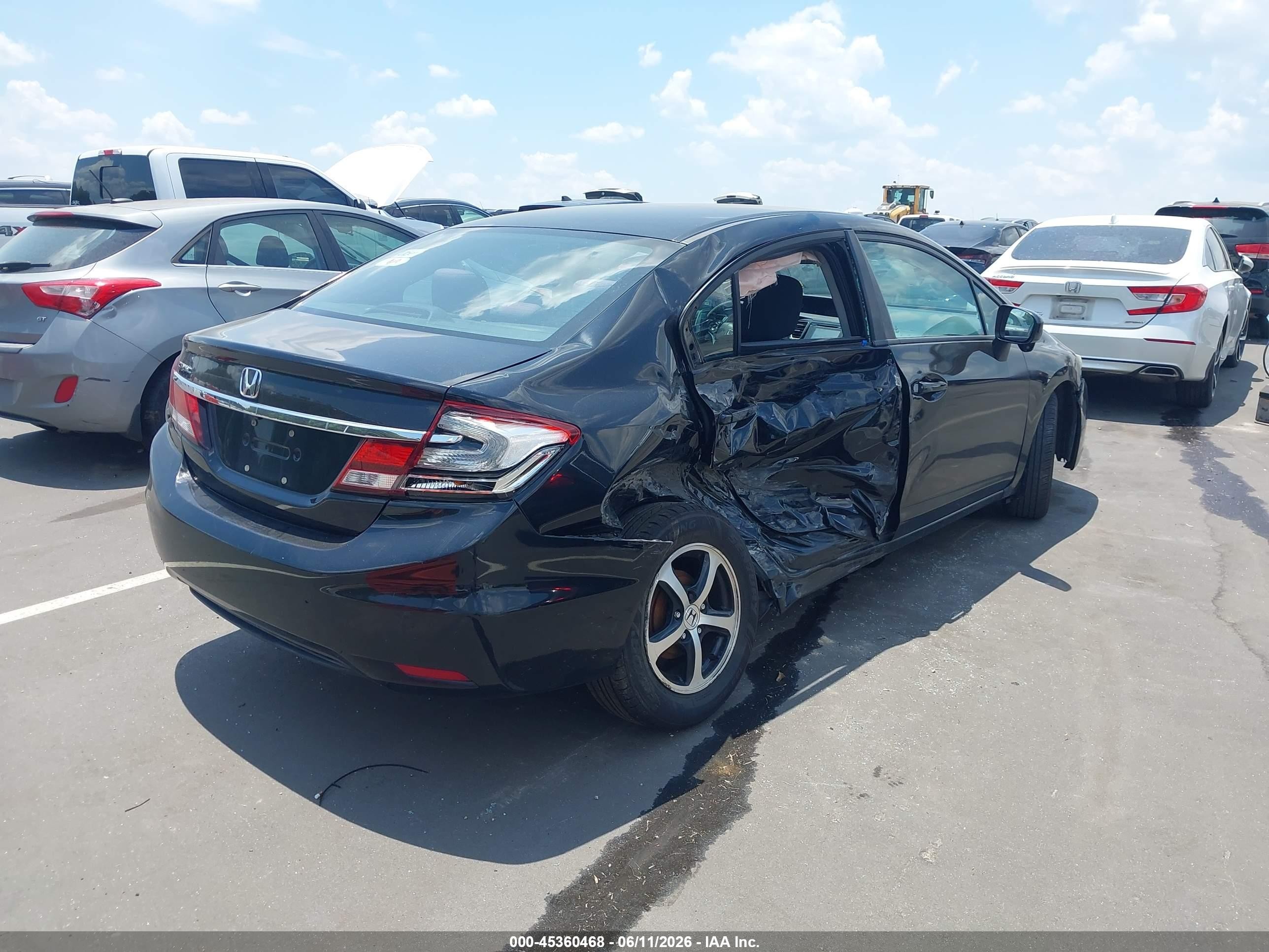 2015 Honda Civic Se Black vin: 19XFB2F73FE088000