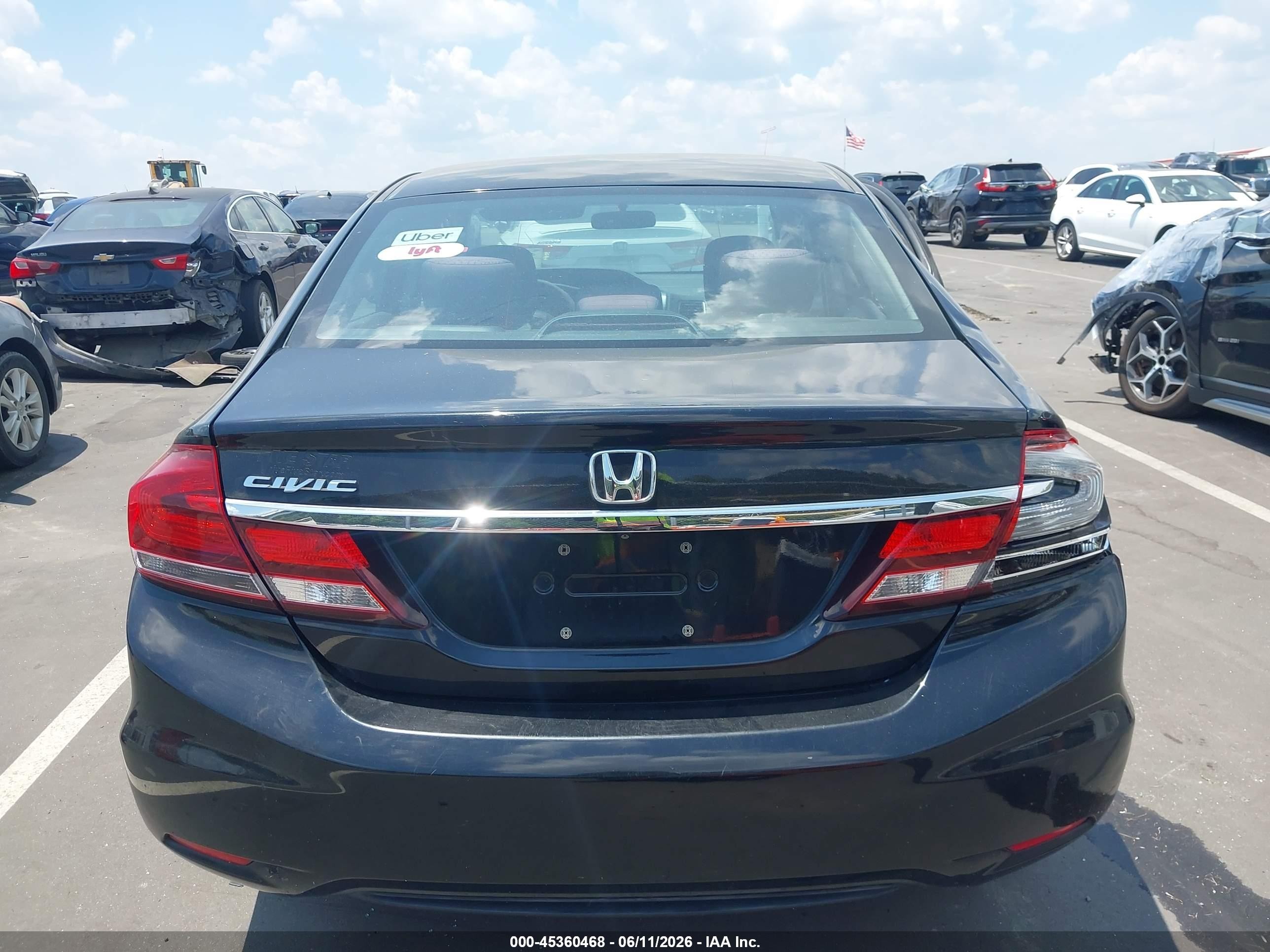 2015 Honda Civic Se Black vin: 19XFB2F73FE088000