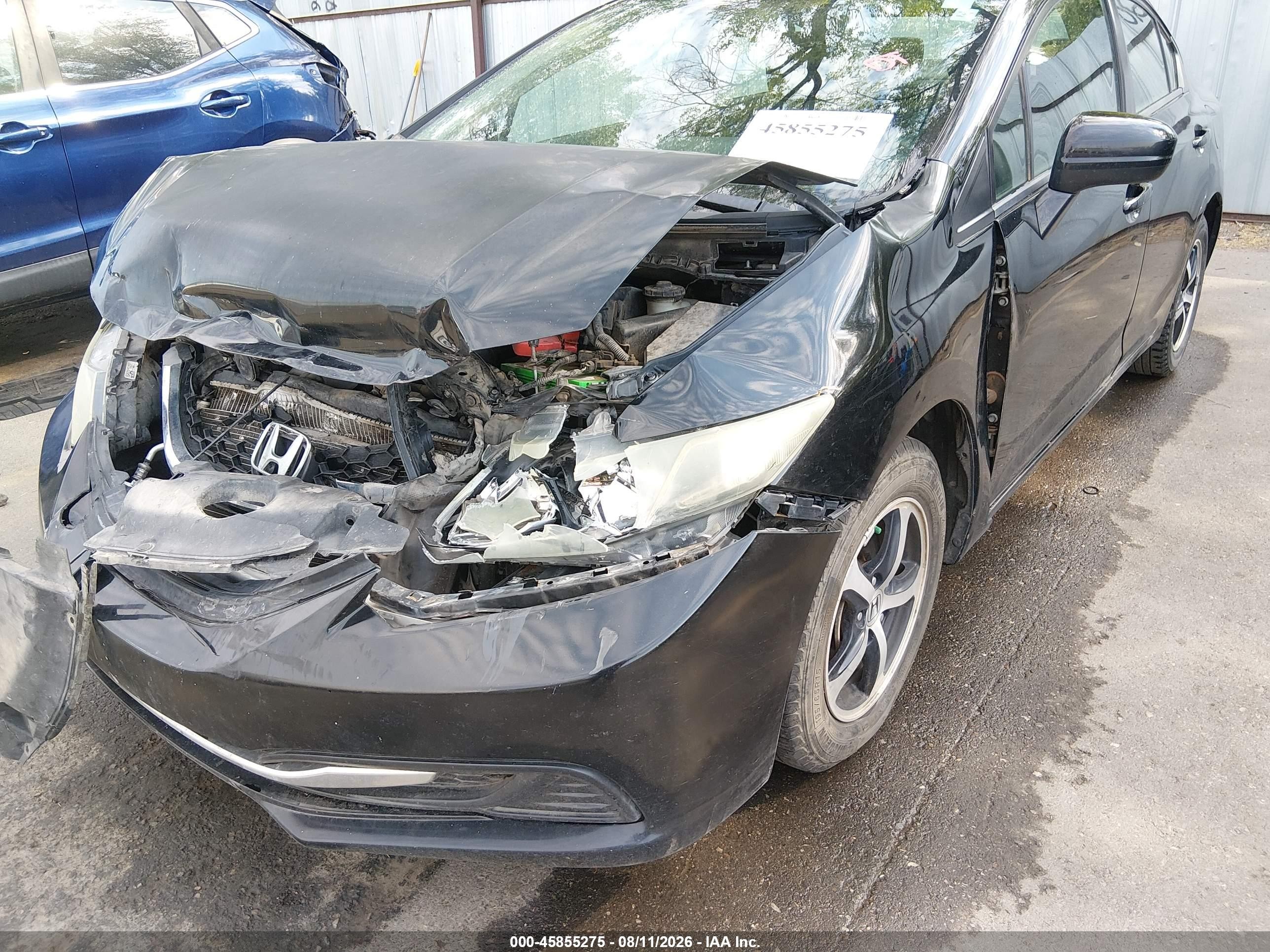 2015 Honda Civic Se Black vin: 19XFB2F73FE097697