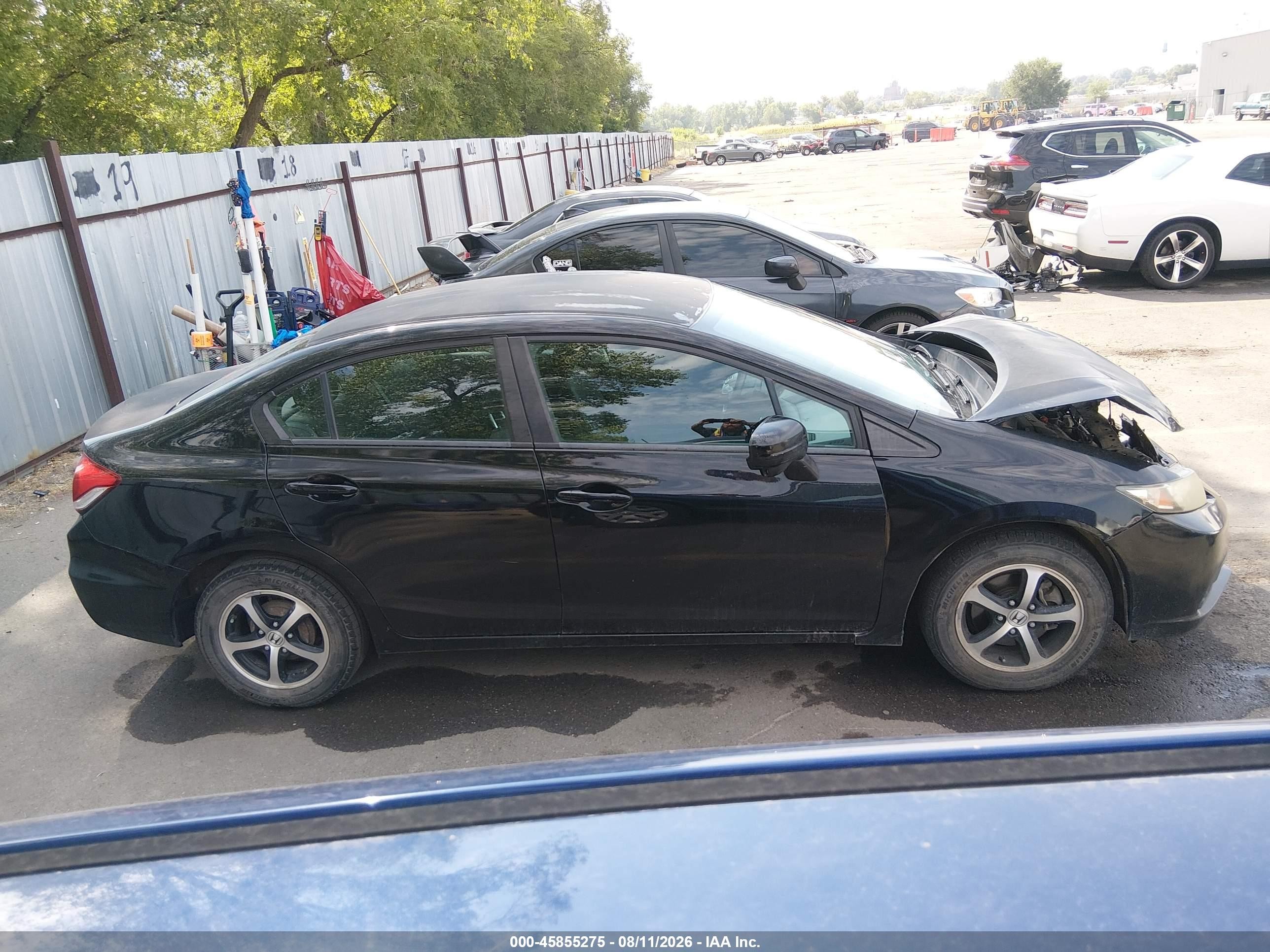 2015 Honda Civic Se Black vin: 19XFB2F73FE097697