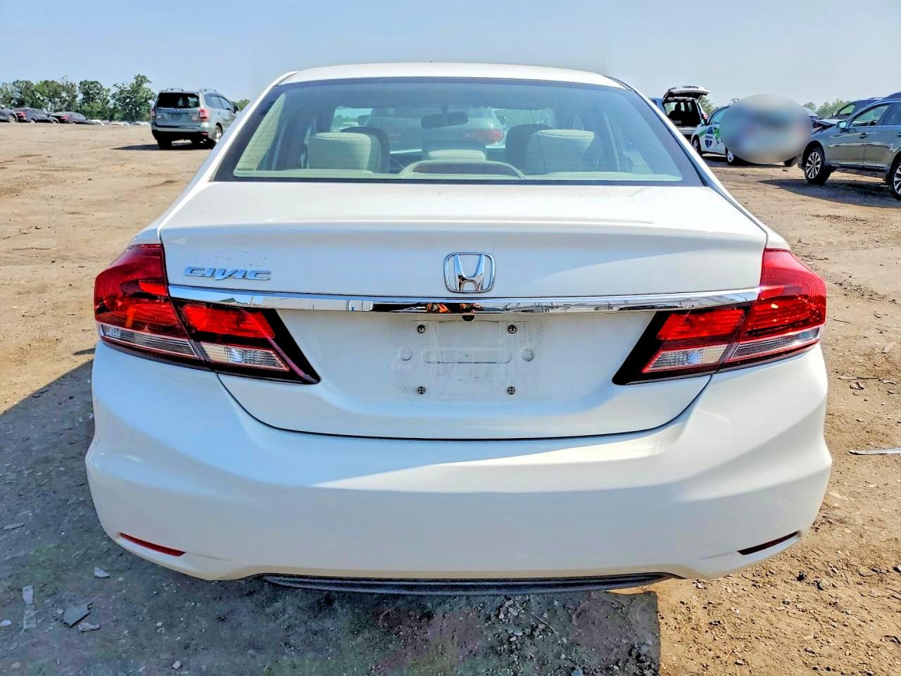 2015 Honda Civic Se White vin: 19XFB2F73FE239207