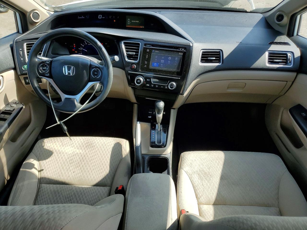 2015 Honda Civic Se White vin: 19XFB2F73FE239207