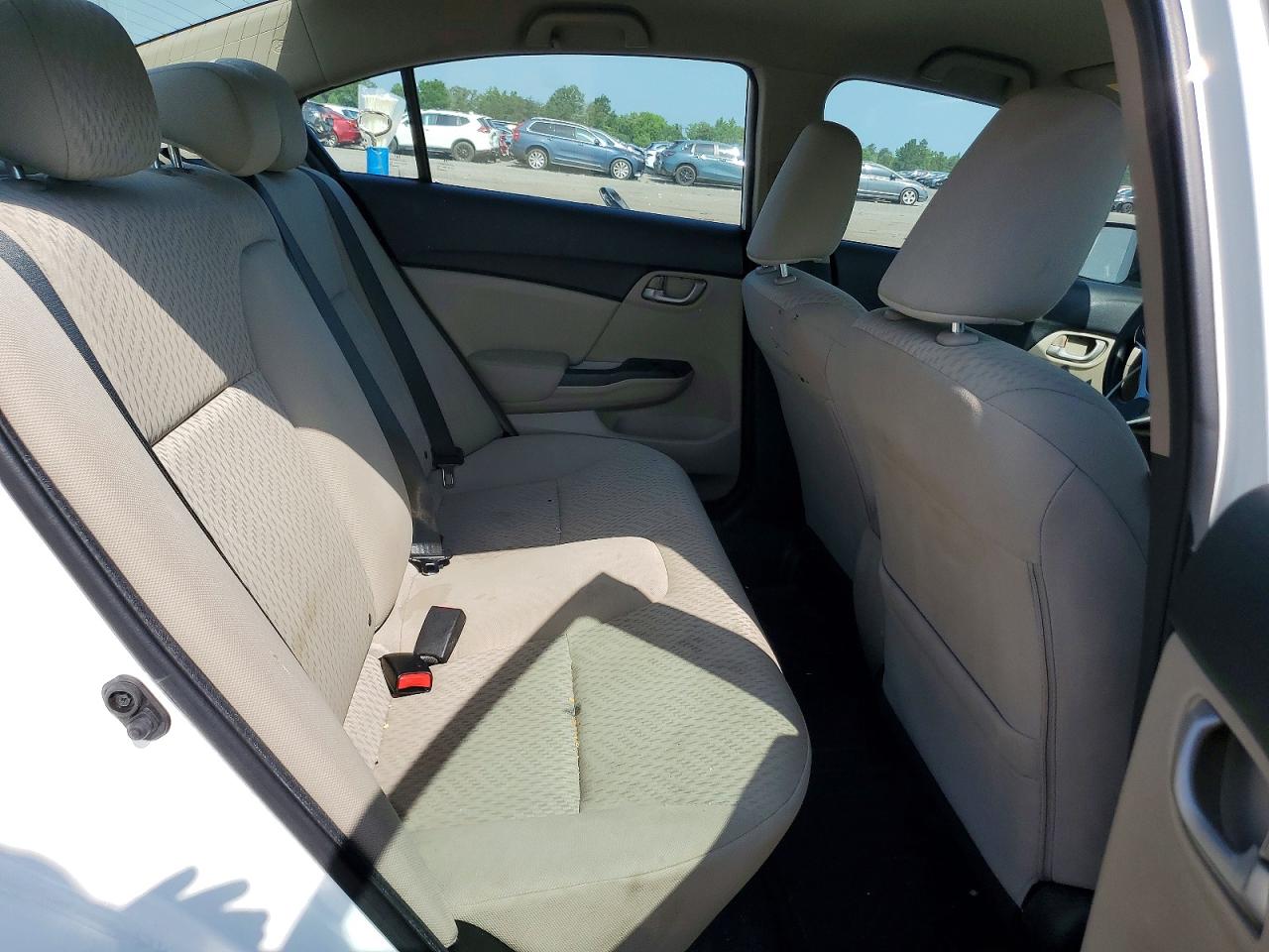 2015 Honda Civic Se White vin: 19XFB2F73FE239207