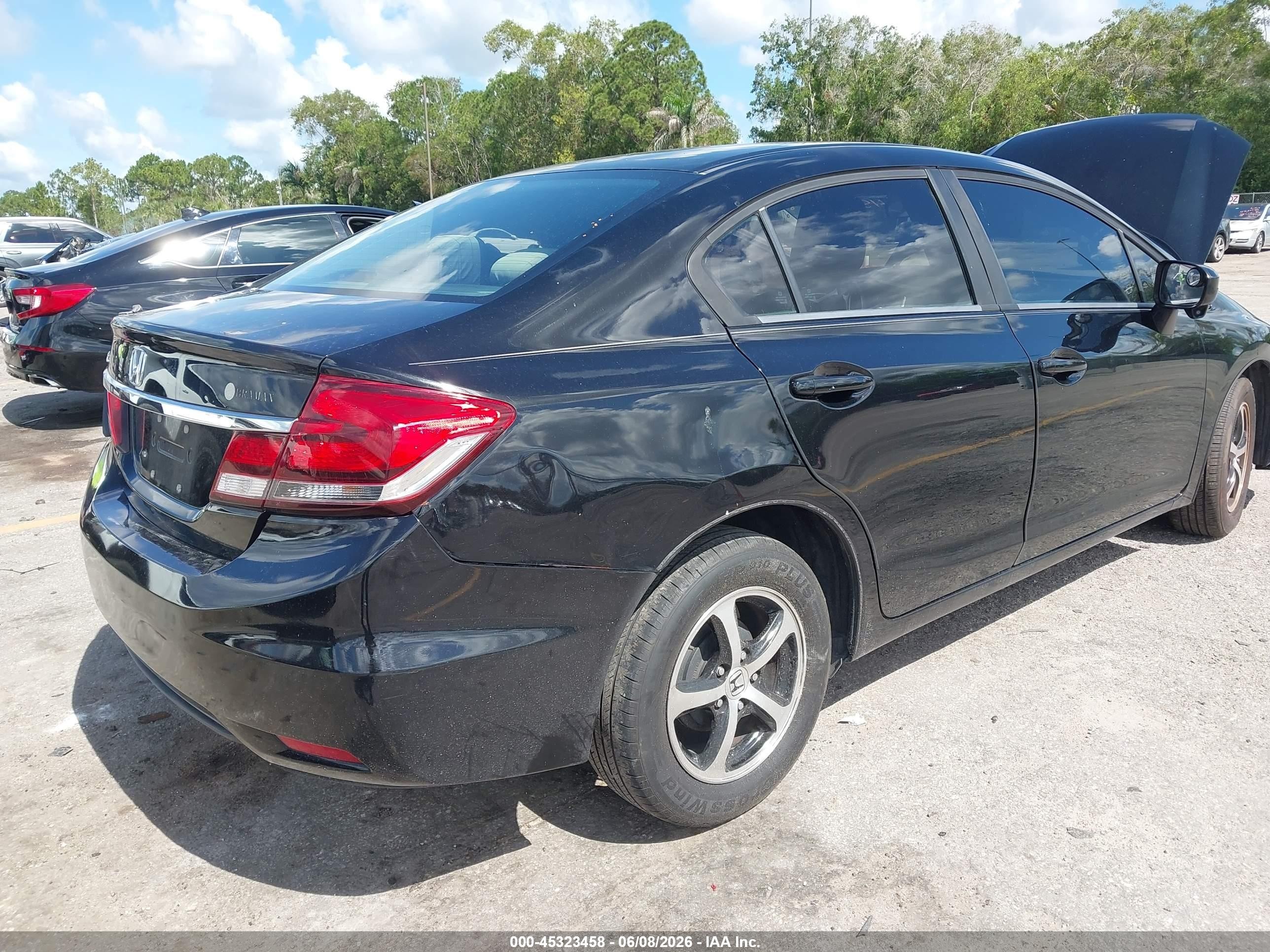 2015 Honda Civic Se Black vin: 19XFB2F74FE077099