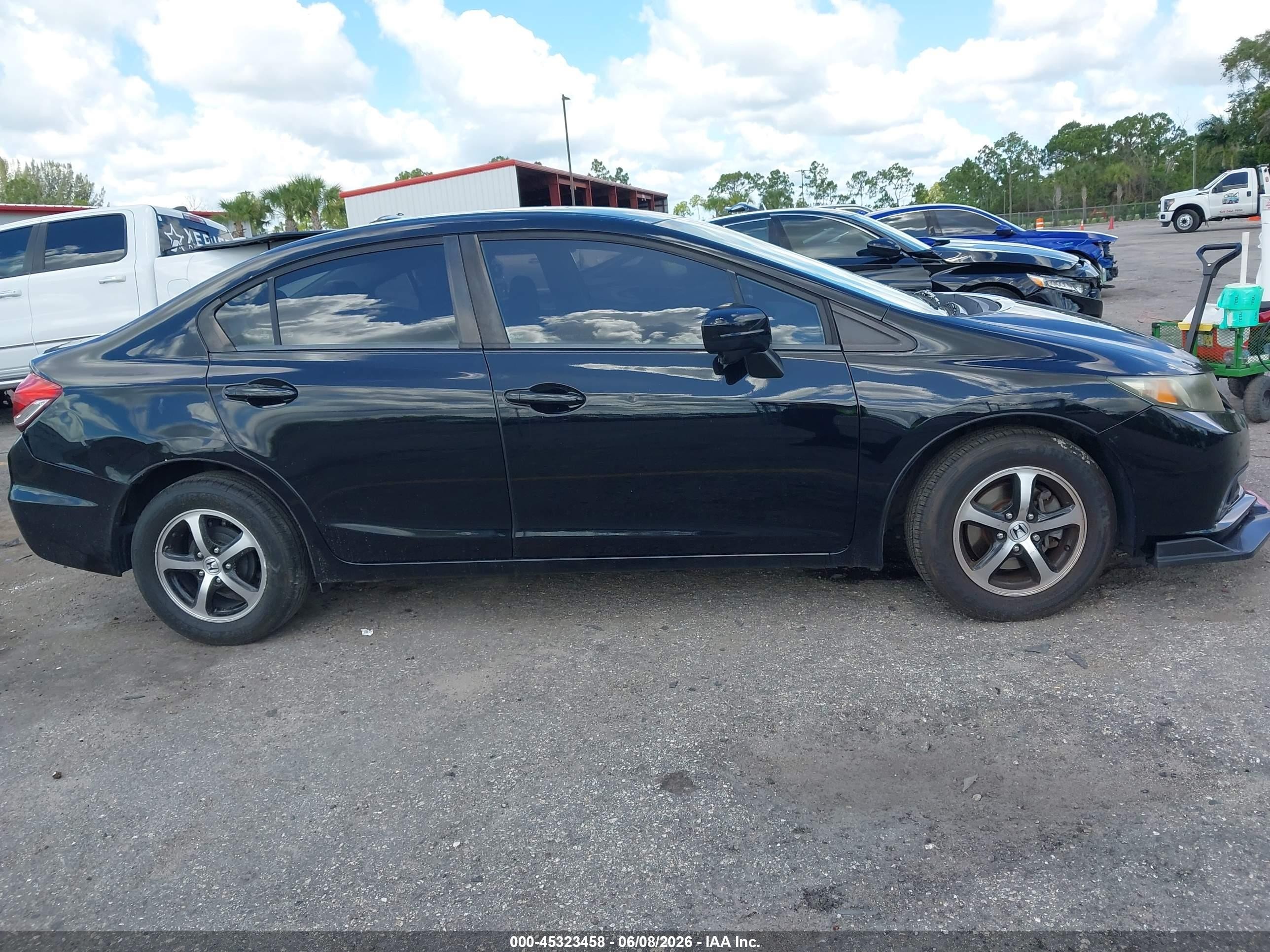 2015 Honda Civic Se Black vin: 19XFB2F74FE077099