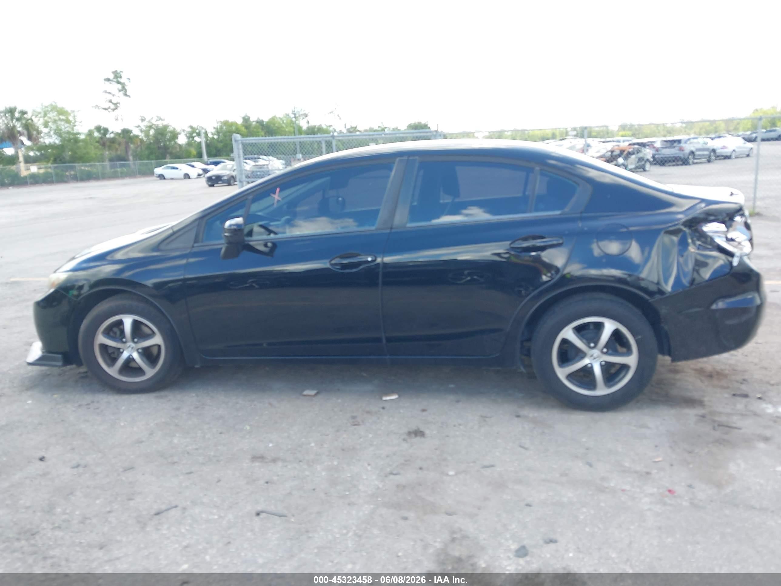 2015 Honda Civic Se Black vin: 19XFB2F74FE077099