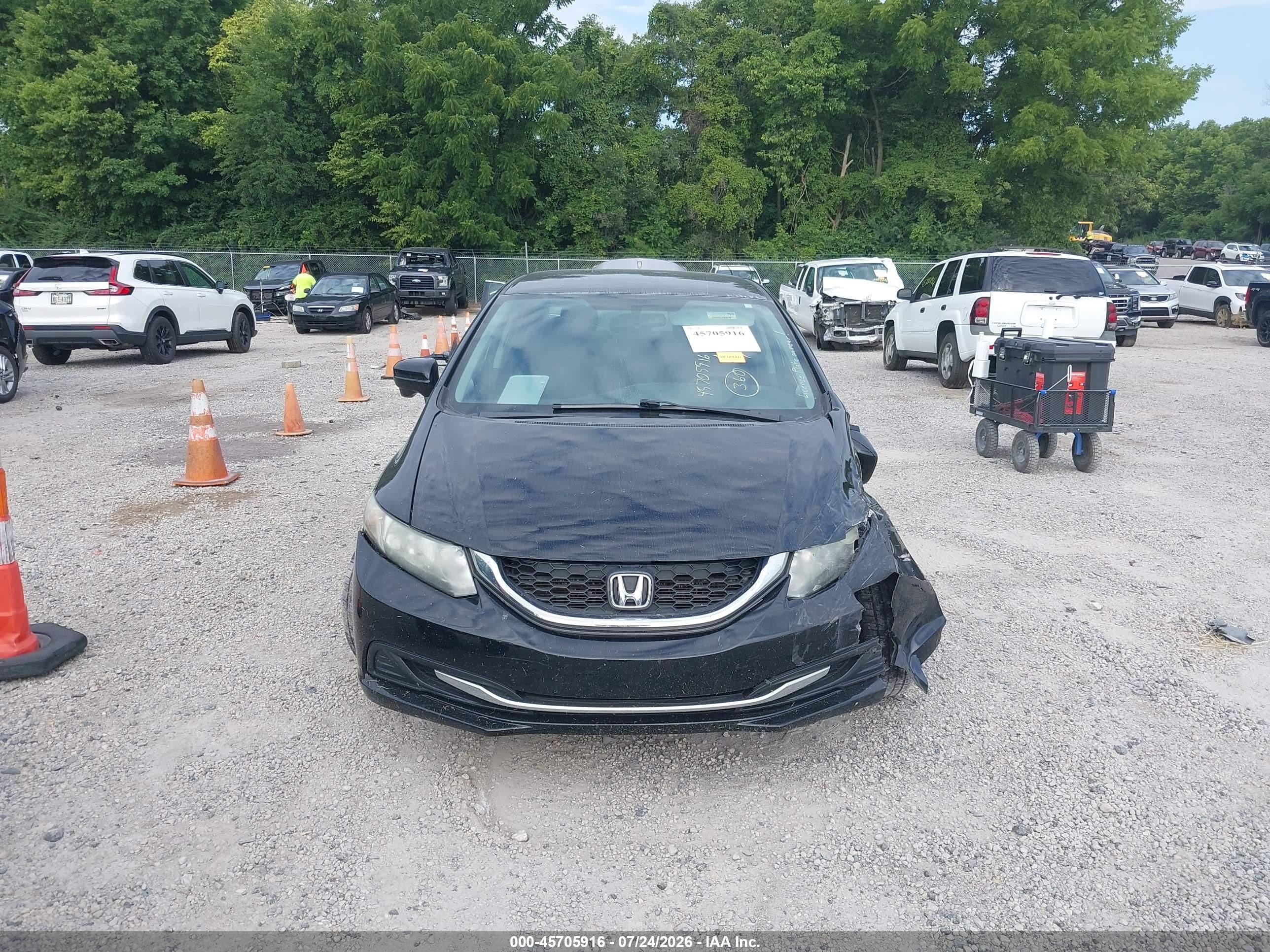 2015 Honda Civic Se Black vin: 19XFB2F74FE078169