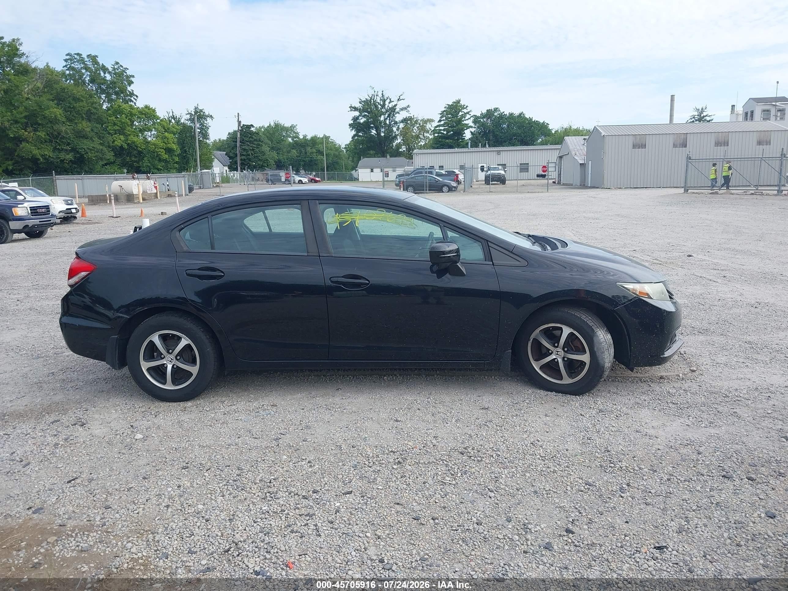2015 Honda Civic Se Black vin: 19XFB2F74FE078169