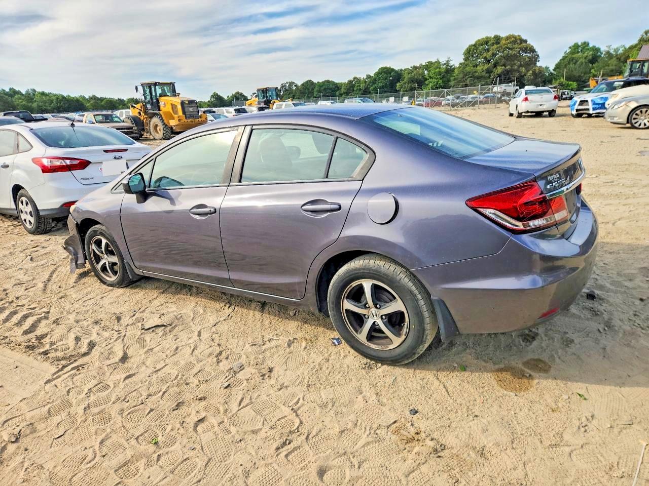2015 Honda Civic Se Gray vin: 19XFB2F74FE212310
