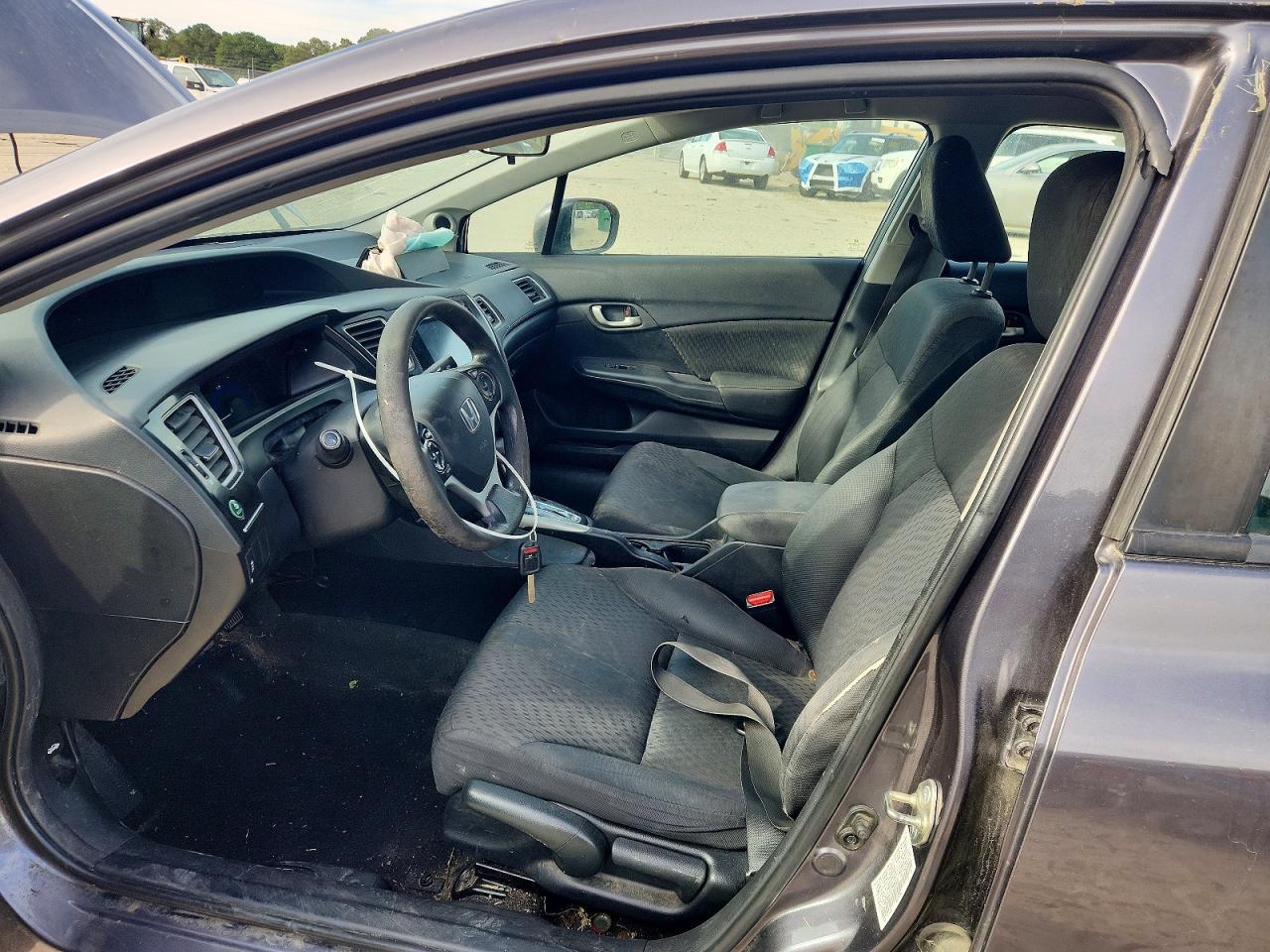2015 Honda Civic Se Gray vin: 19XFB2F74FE212310