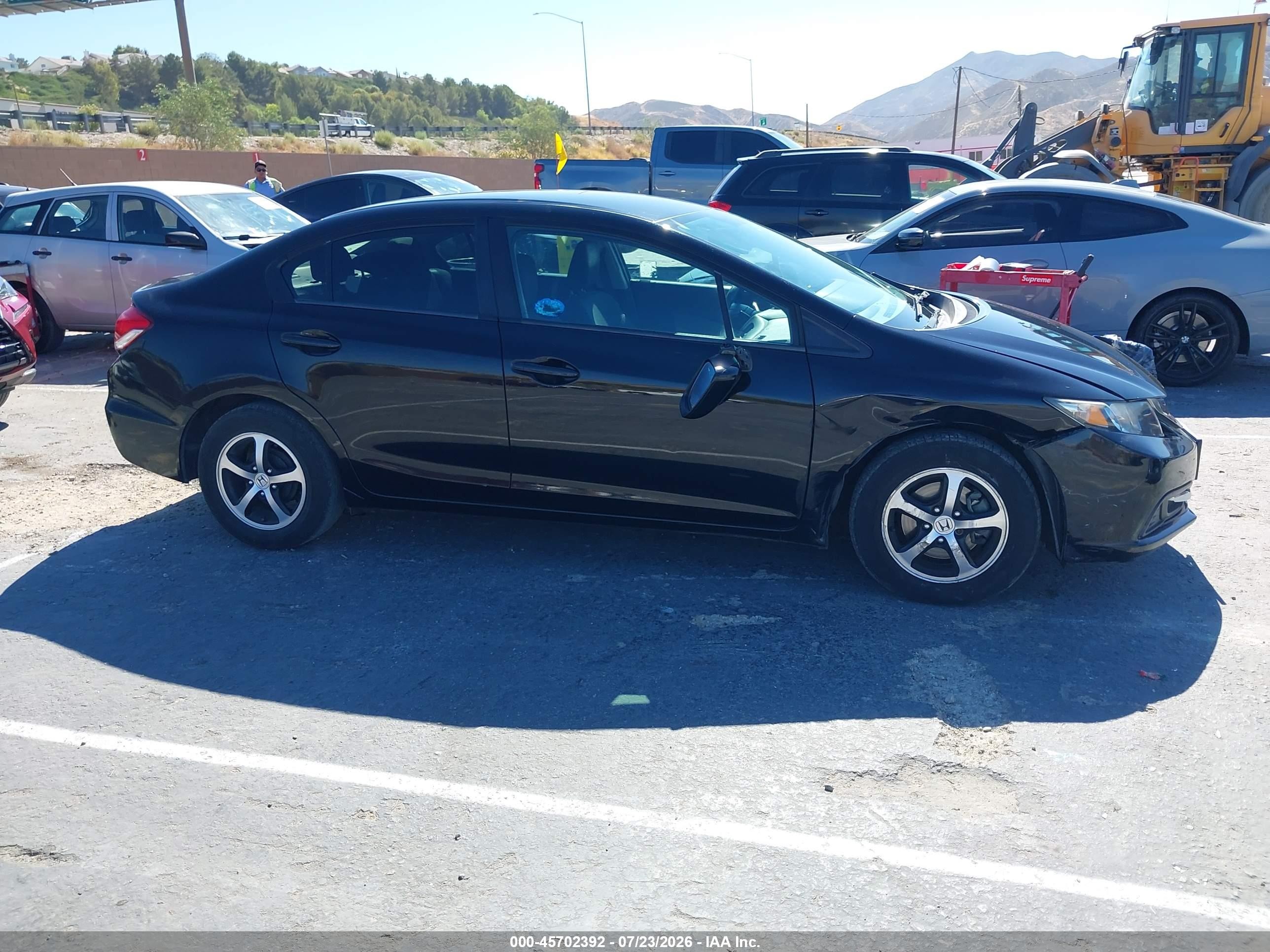 2015 Honda Civic Se Black vin: 19XFB2F74FE262009