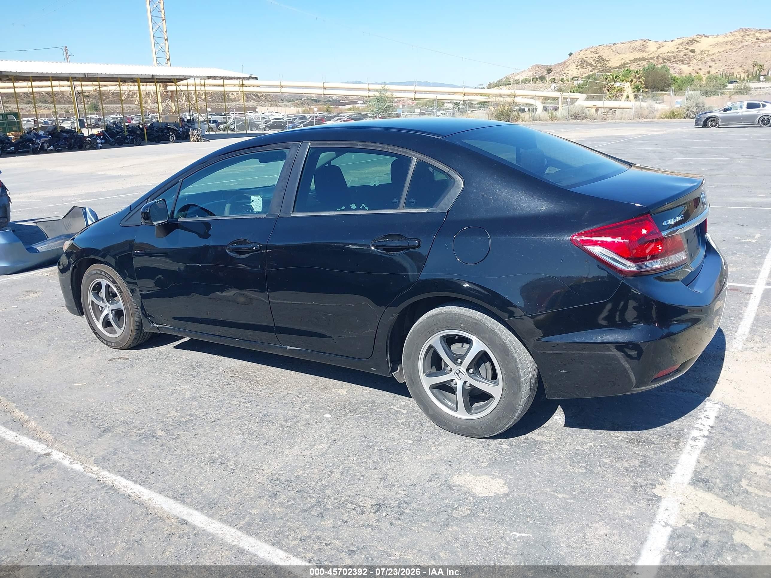 2015 Honda Civic Se Black vin: 19XFB2F74FE262009