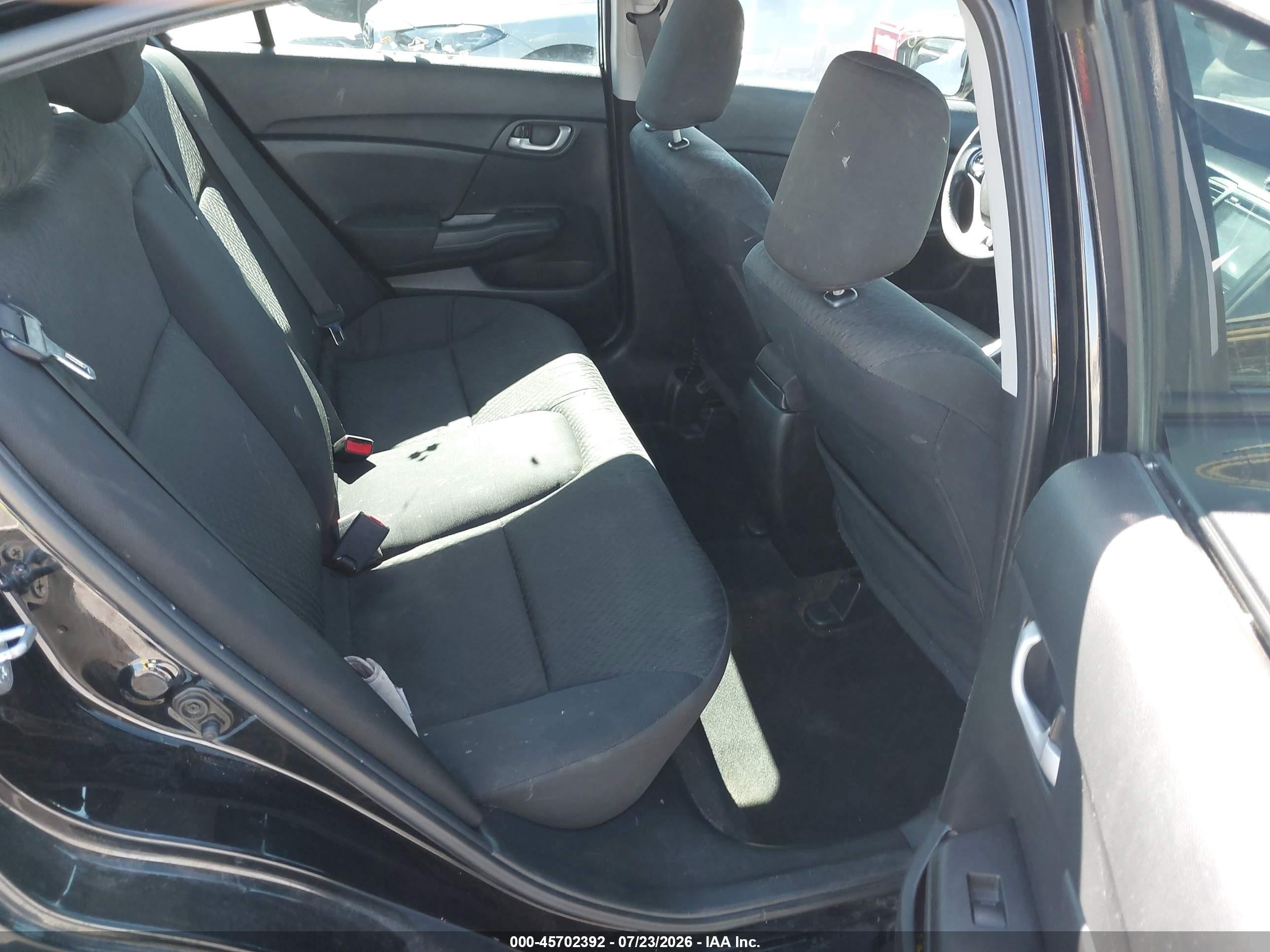 2015 Honda Civic Se Black vin: 19XFB2F74FE262009