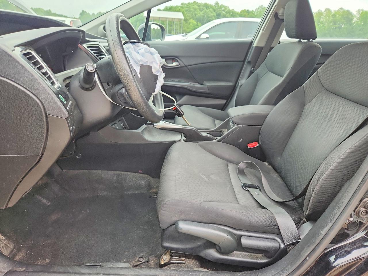 2015 Honda Civic Se Black vin: 19XFB2F74FE287587