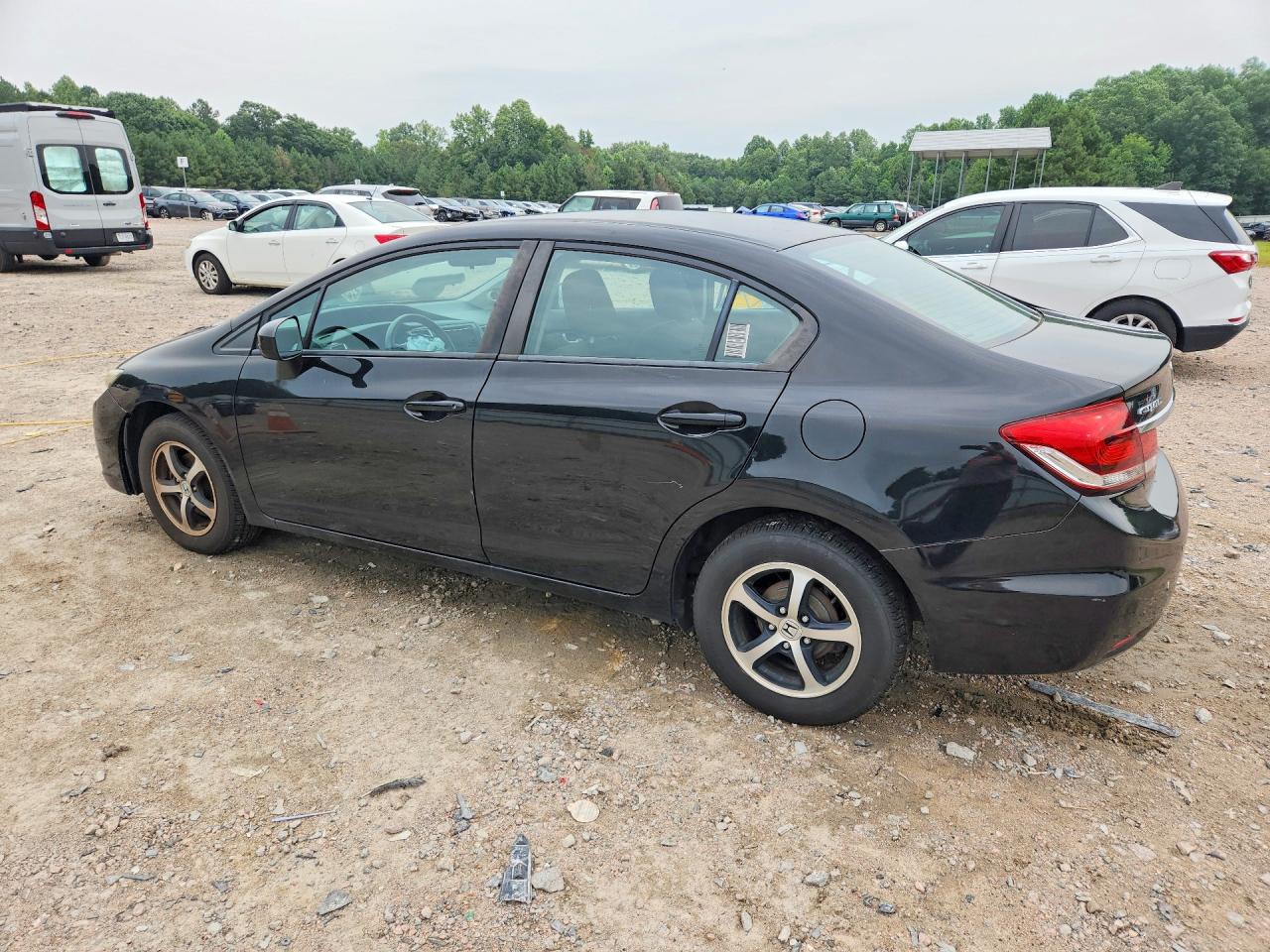 2015 Honda Civic Se Black vin: 19XFB2F74FE287587