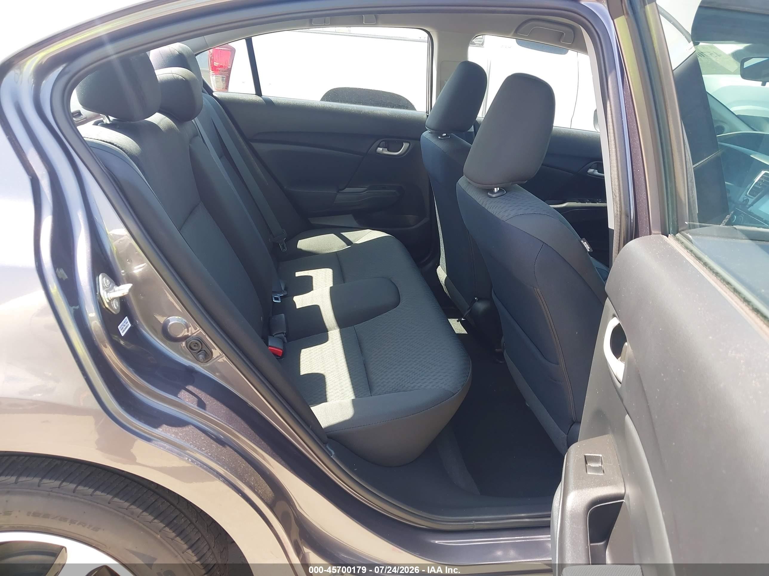 2015 Honda Civic Se Gray vin: 19XFB2F74FE299058