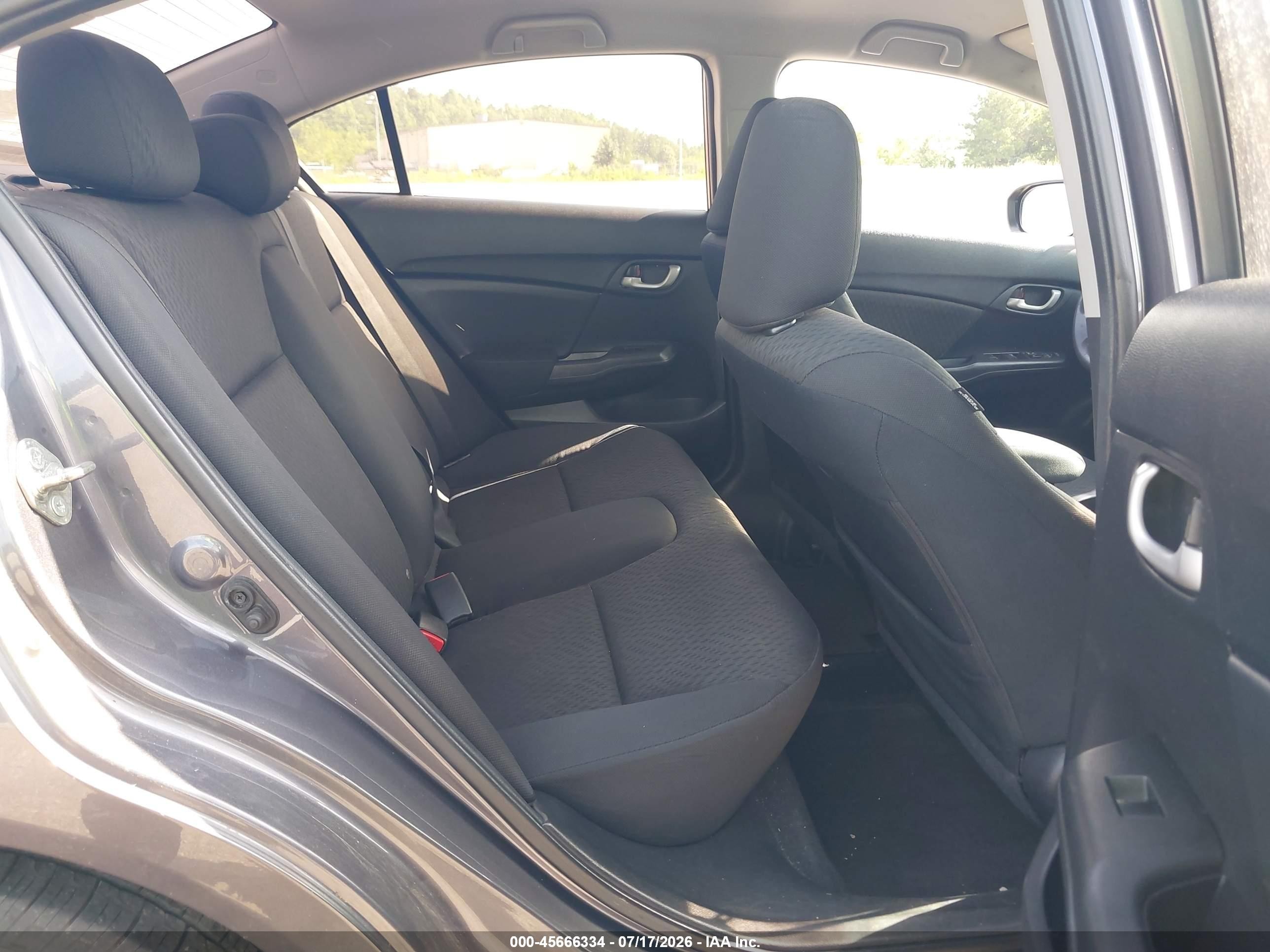 2015 Honda Civic Se Серый vin: 19XFB2F75FE027232