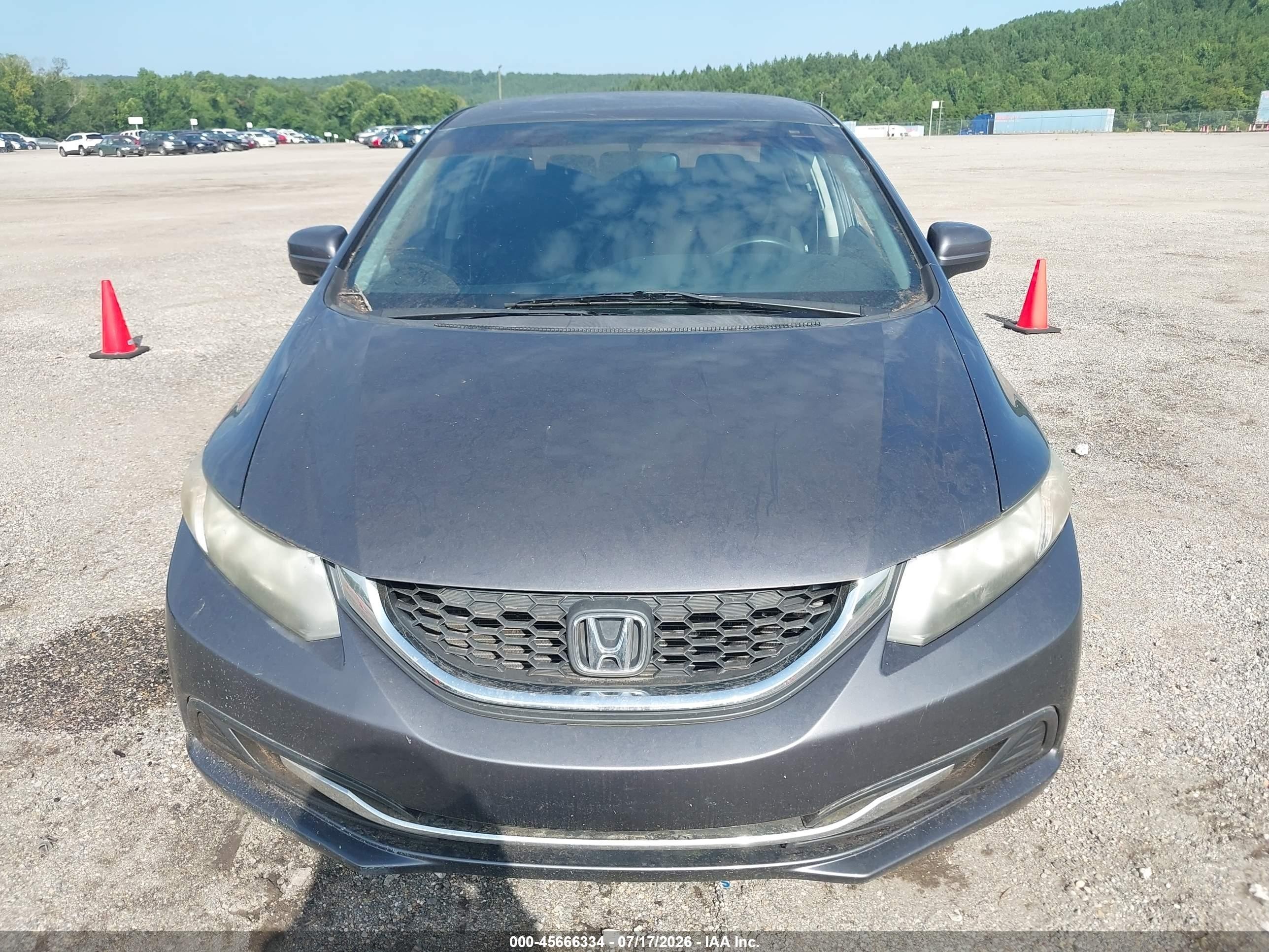 2015 Honda Civic Se Серый vin: 19XFB2F75FE027232